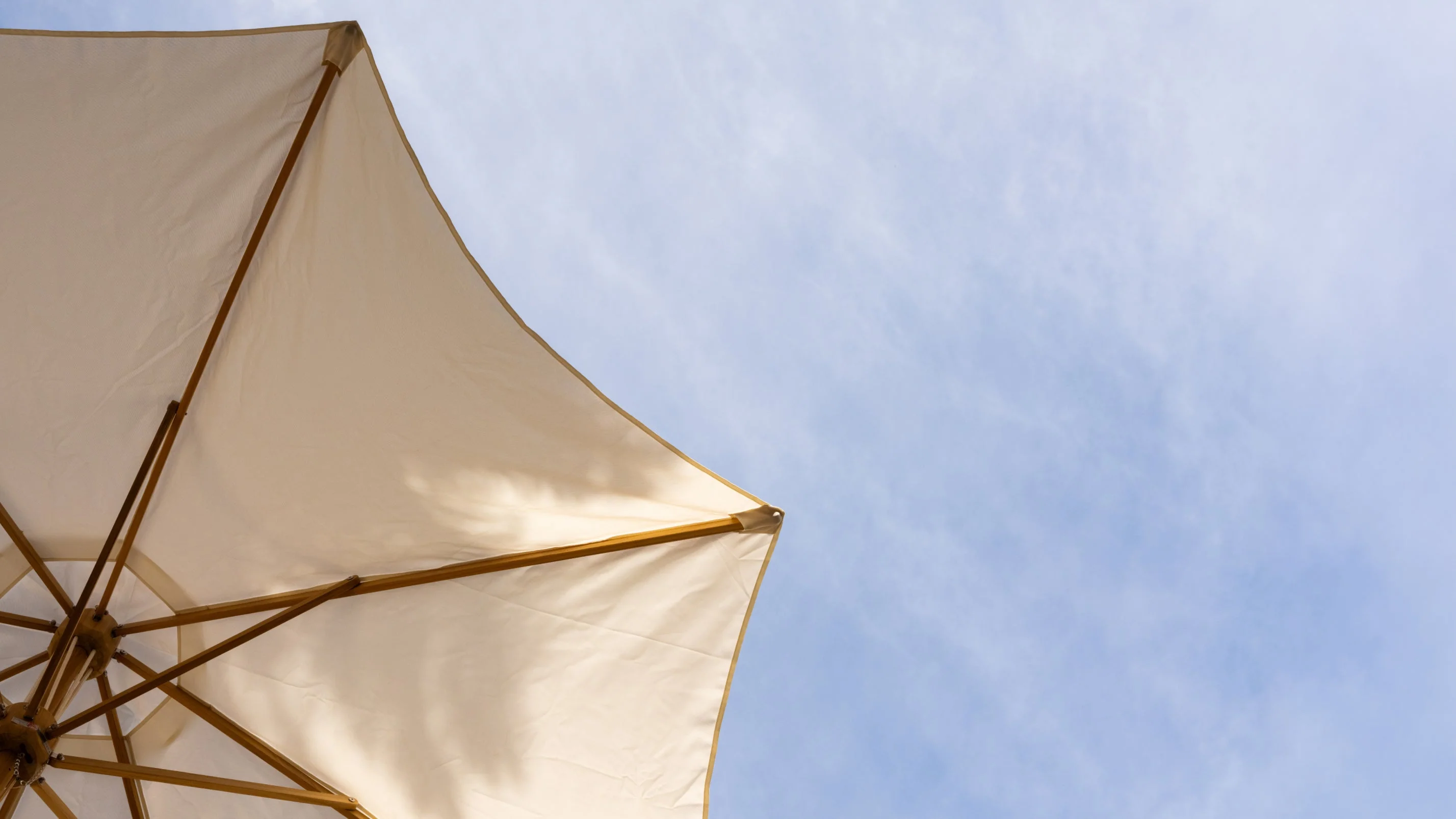 Capri Outdoor Umbrella, Canvas - Image 3