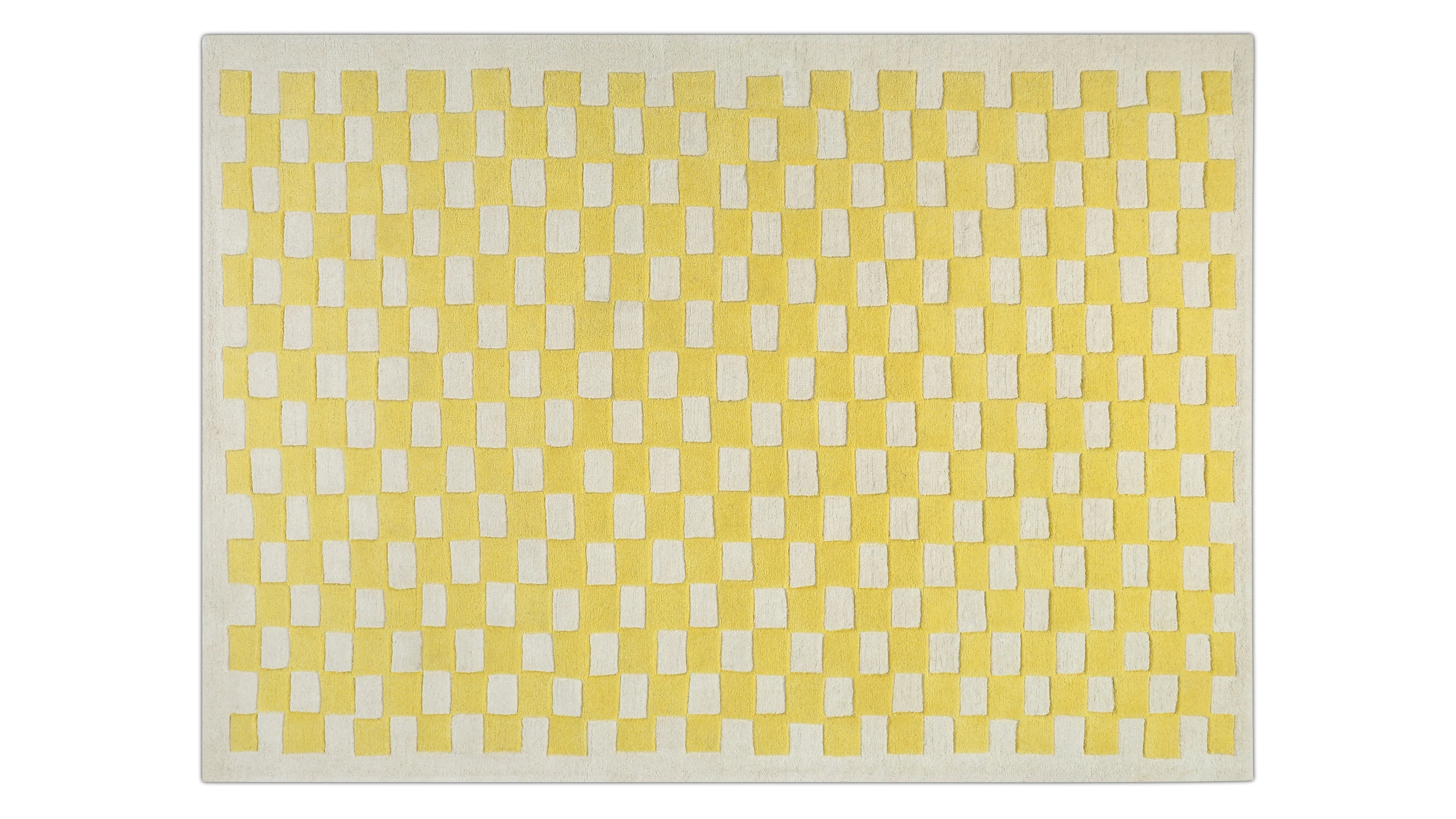 Checkers Rug x Scott Sueme, 5x7, Sunshine - Image 2