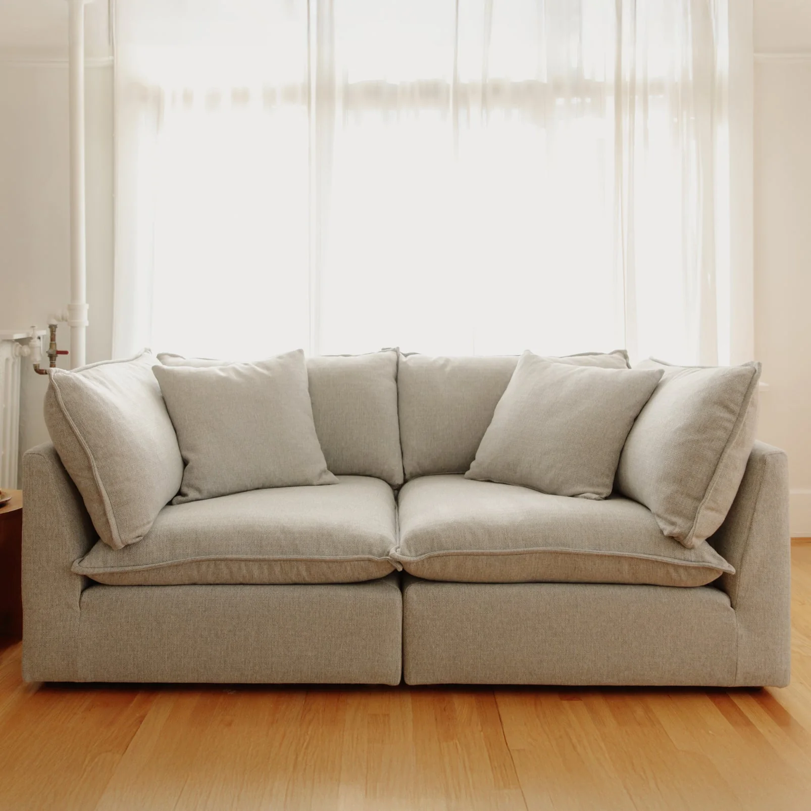 Chill Time 2-Piece Modular Sofa, Heather