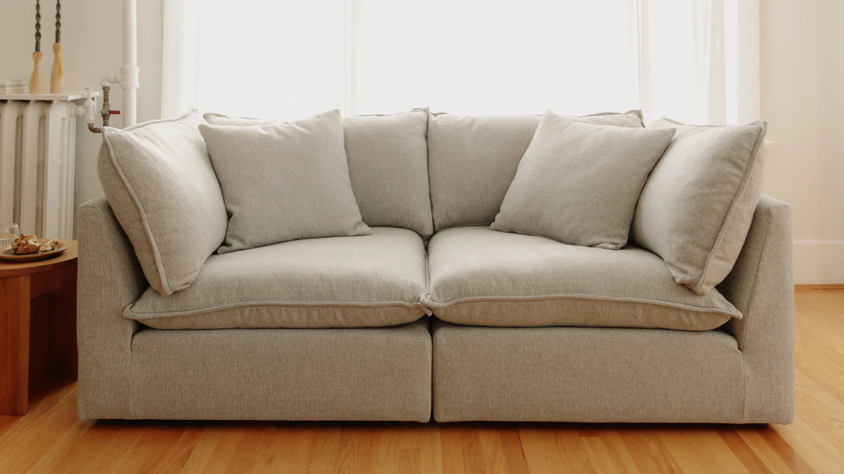 Chill Time 2-Piece Modular Sofa, Heather - Image 3