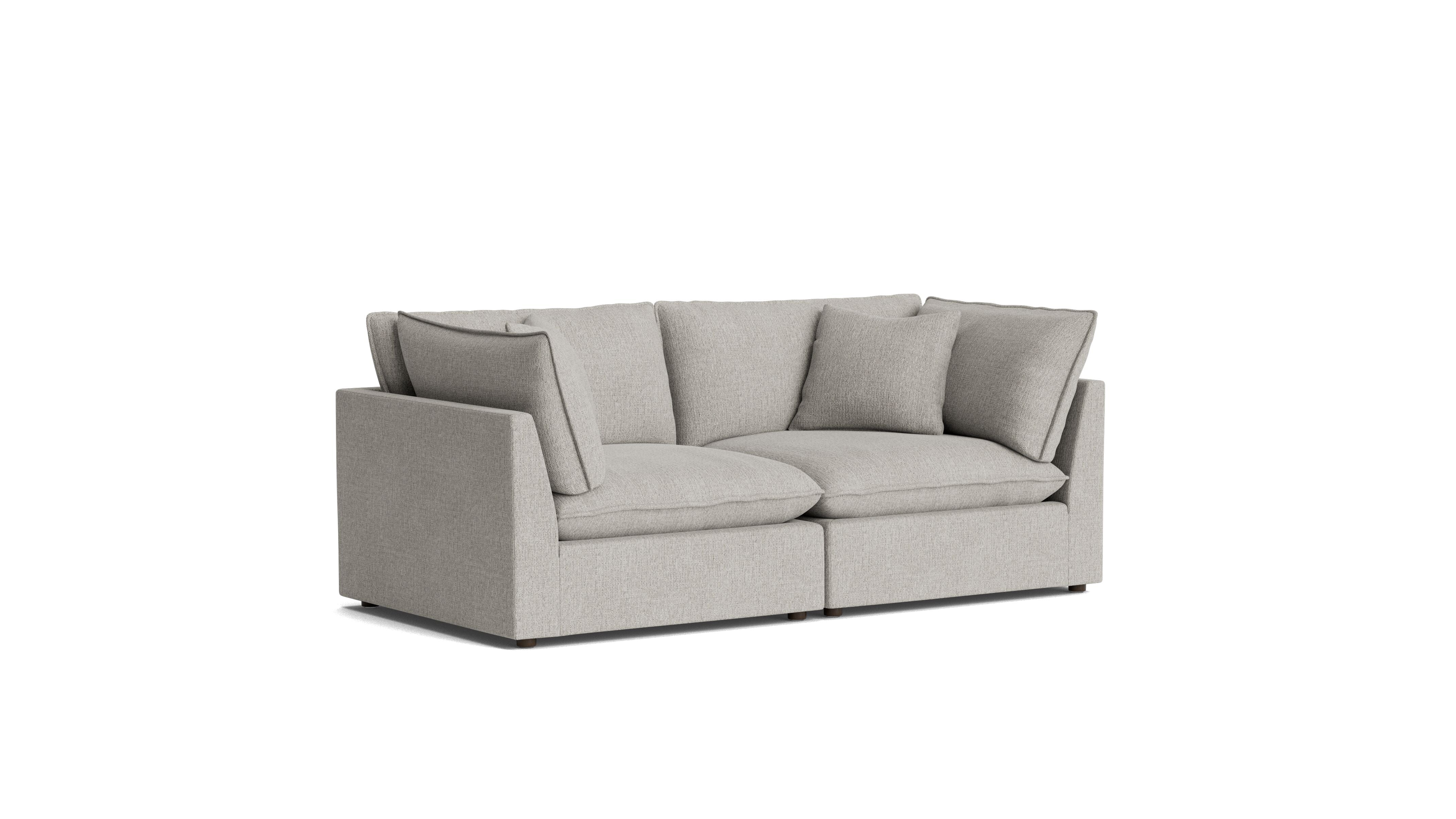 Chill Time 2-Piece Modular Sofa, Heather - Image 5