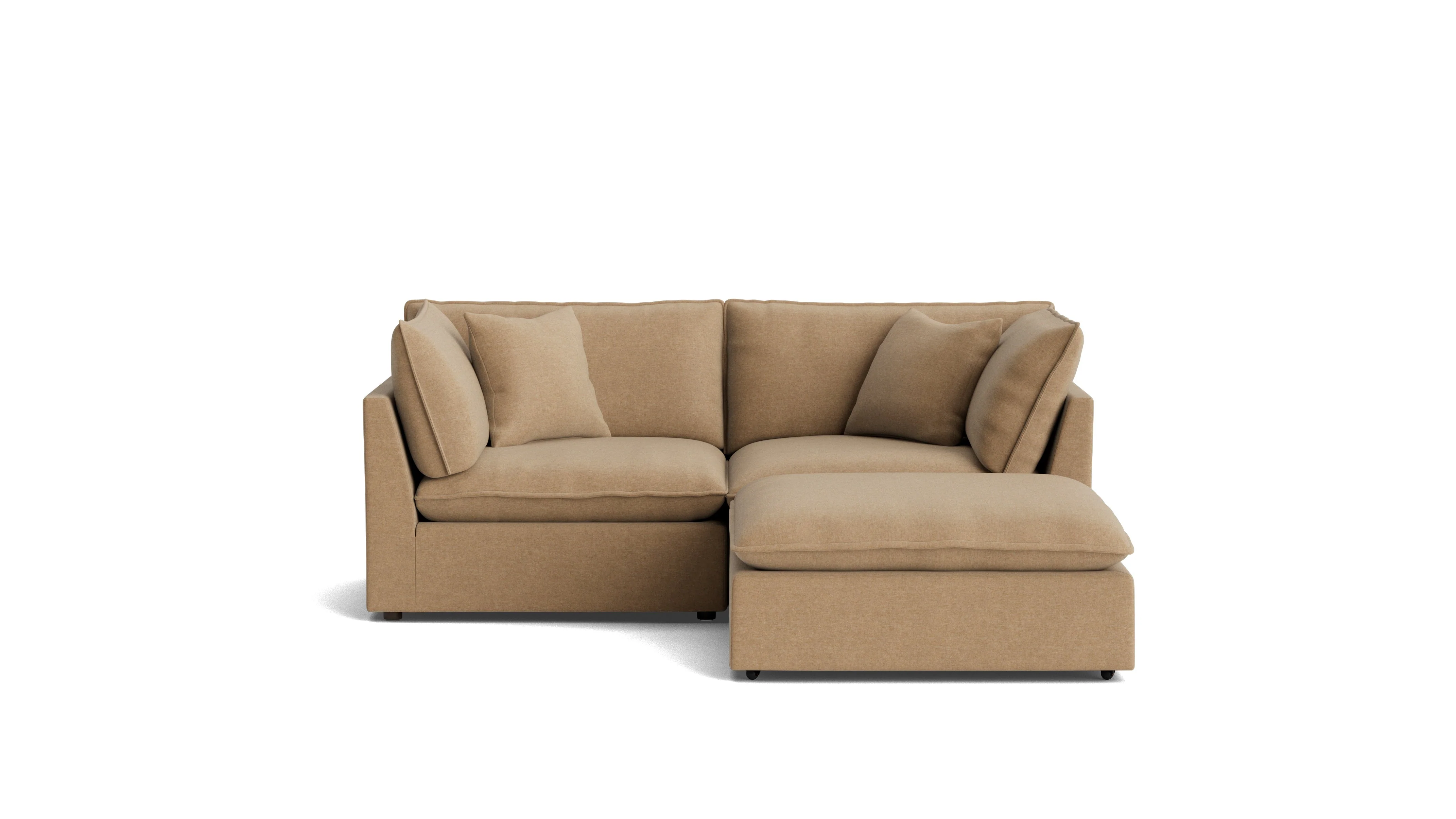 Chill Time 3-Piece Modular Sectional, Hazelnut - Image 2