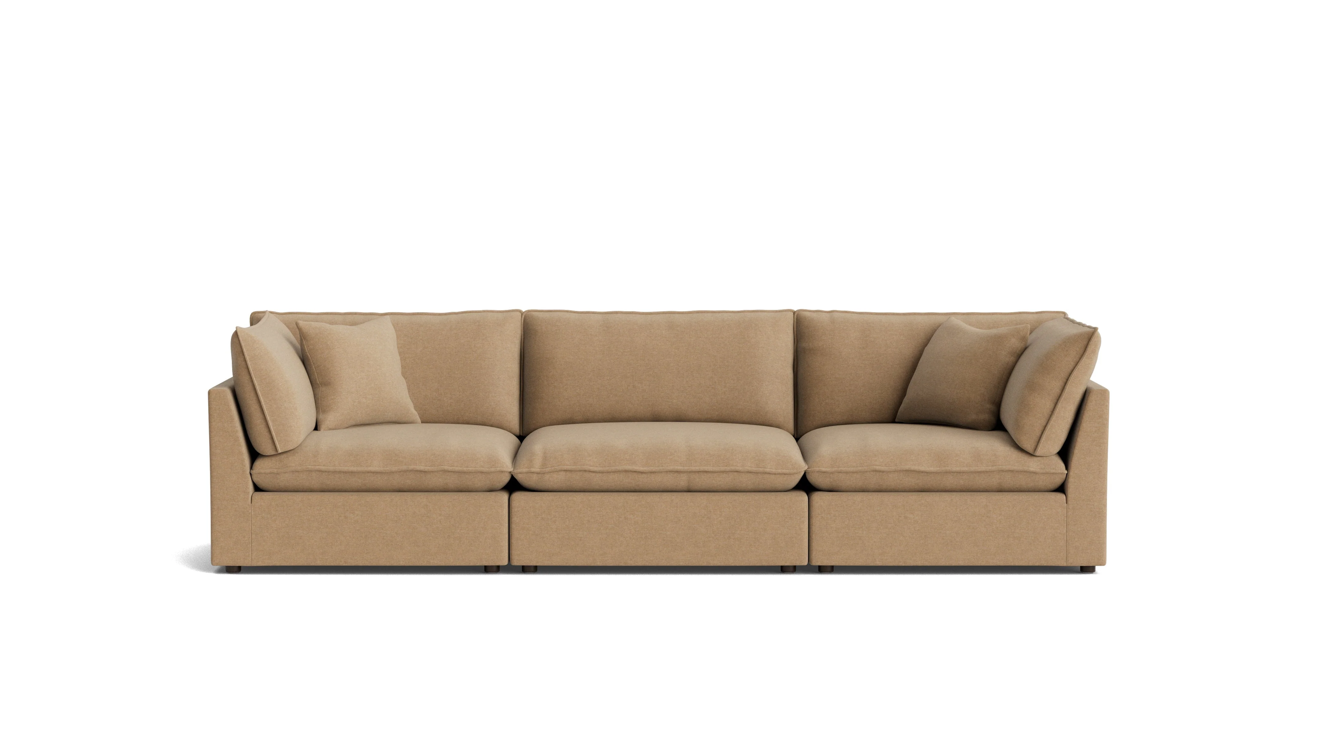 Chill Time 3-Piece Modular Sofa, Hazelnut - Image 2