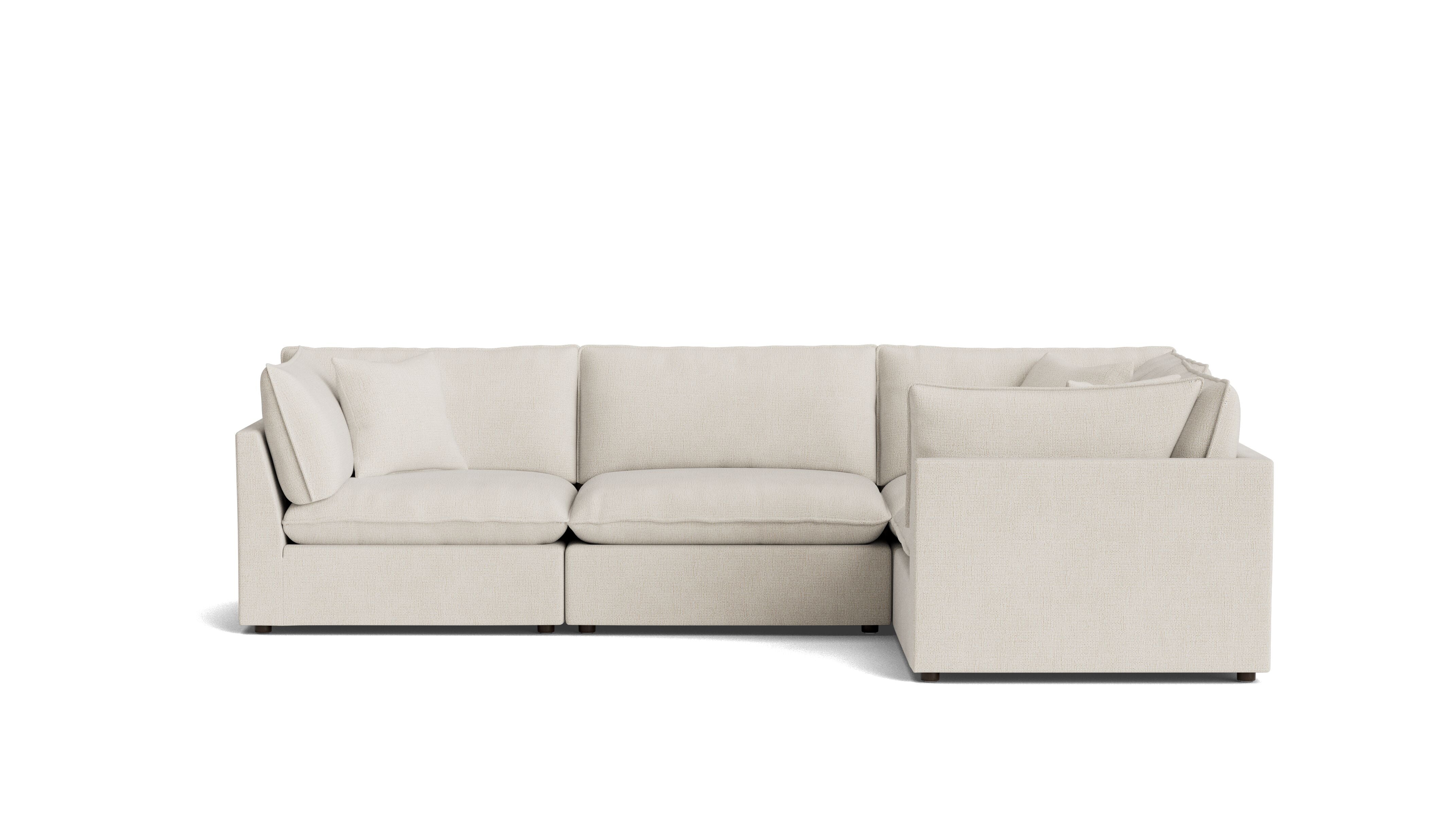 Chill Time 4-Piece Modular Sectional Closed, Birch - Image 2