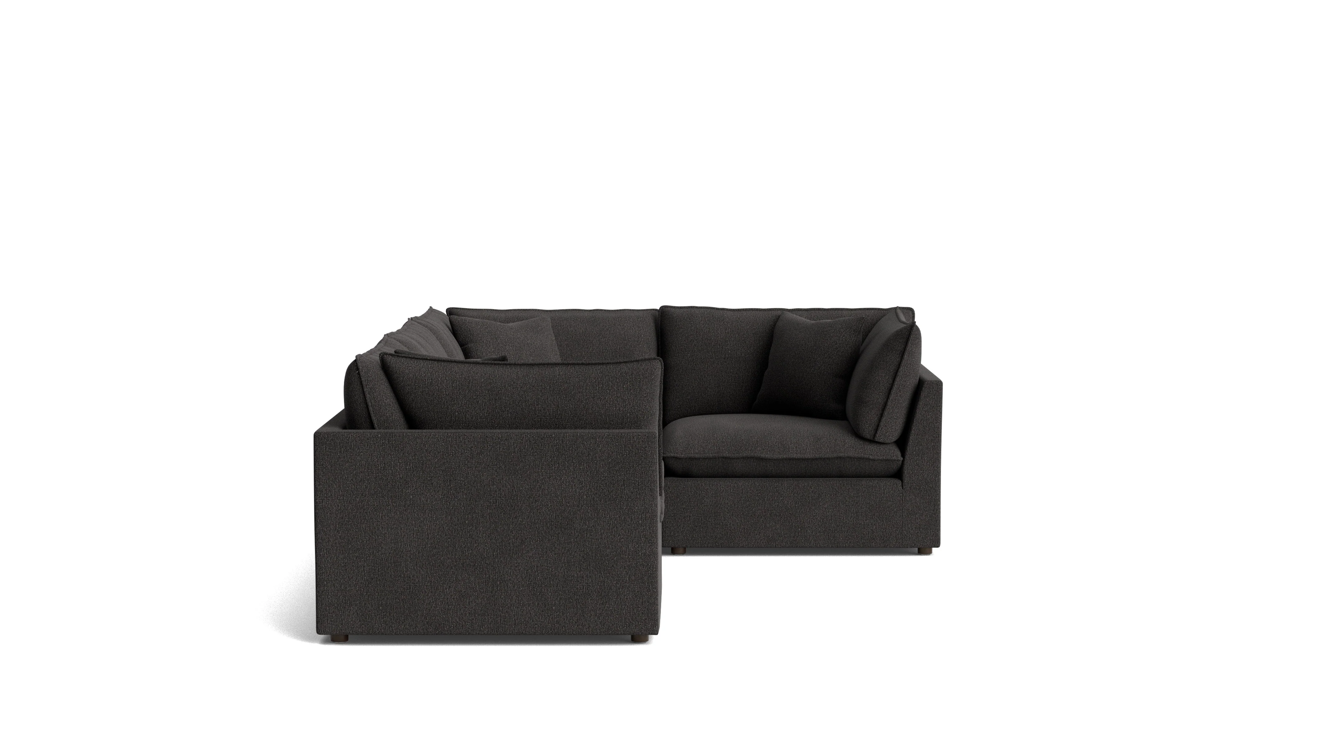 Chill Time 4-Piece Modular Sectional Closed, Dark Shadow - Image 4