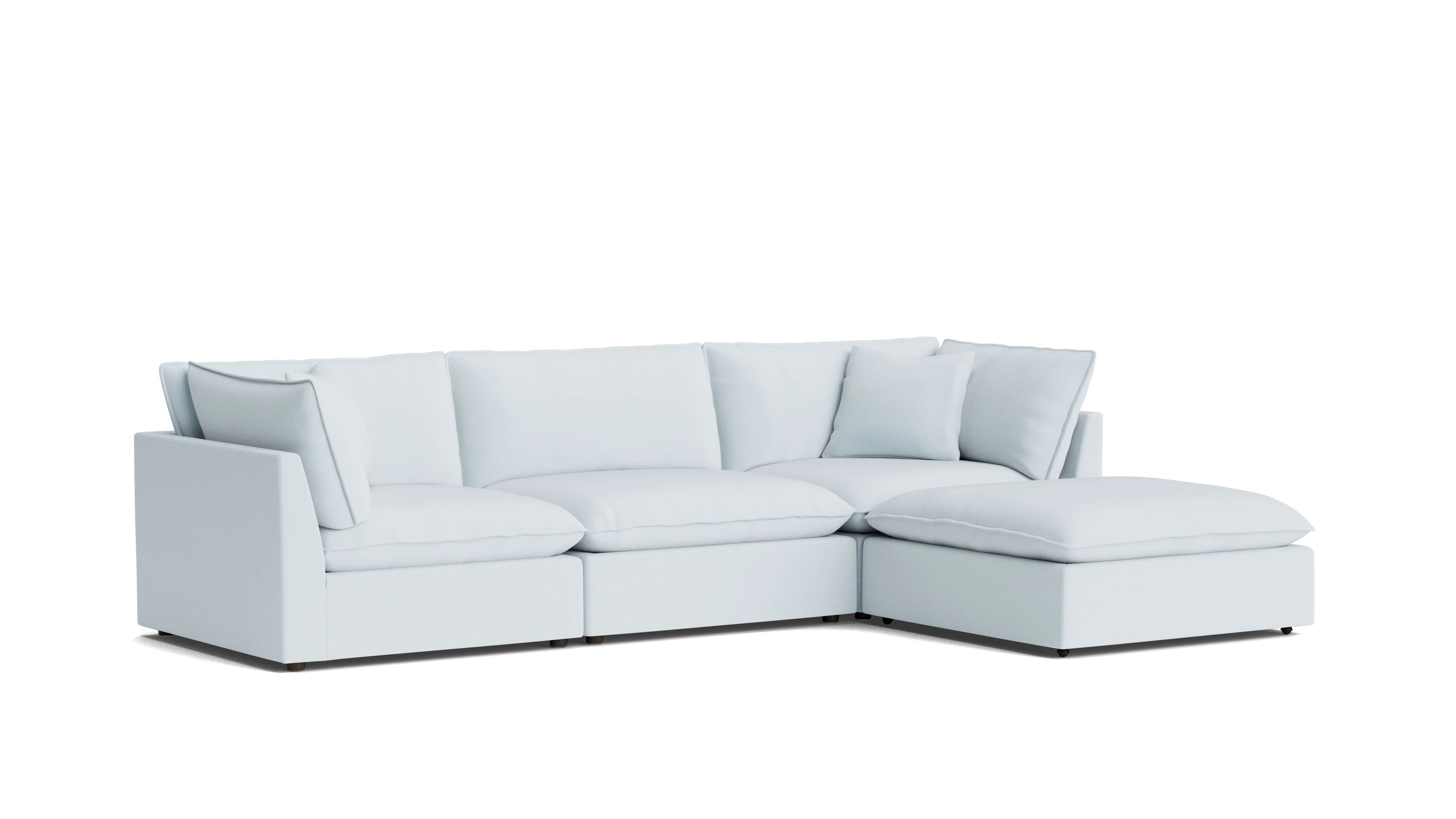 Chill Time 4-Piece Modular Sectional, Cove - Image 3