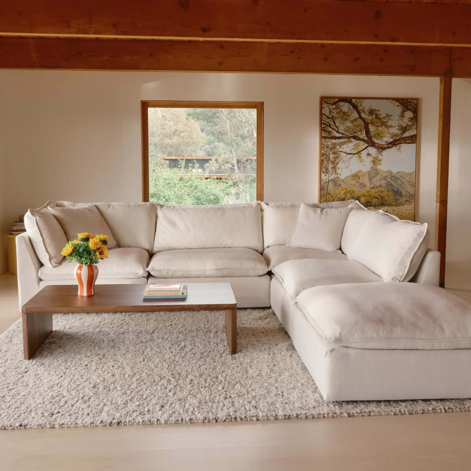 Chill Time 5-Piece Modular Sectional, Birch