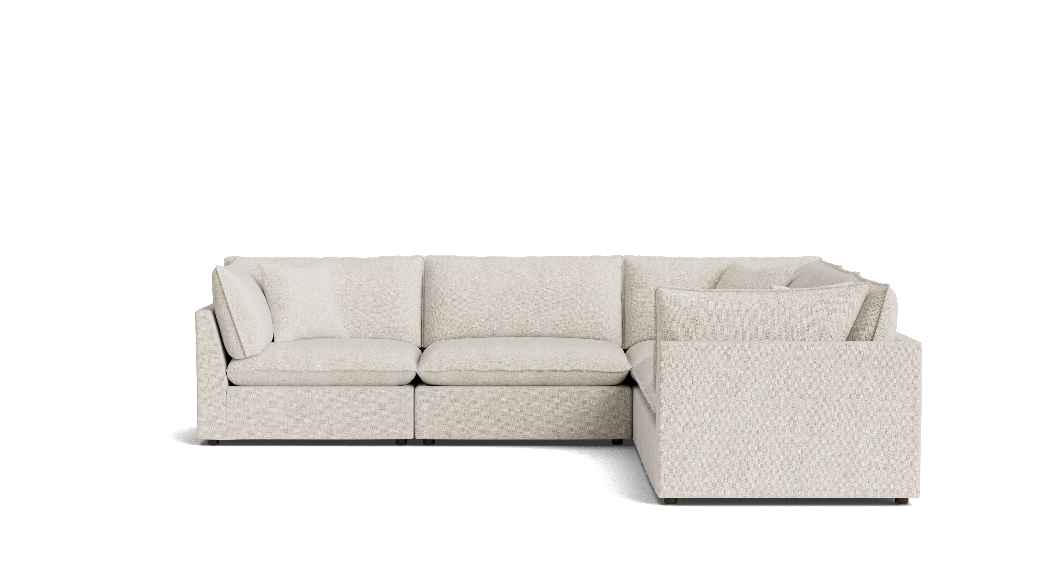 Chill Time 5-Piece Modular Sectional Closed, Birch - Image 2