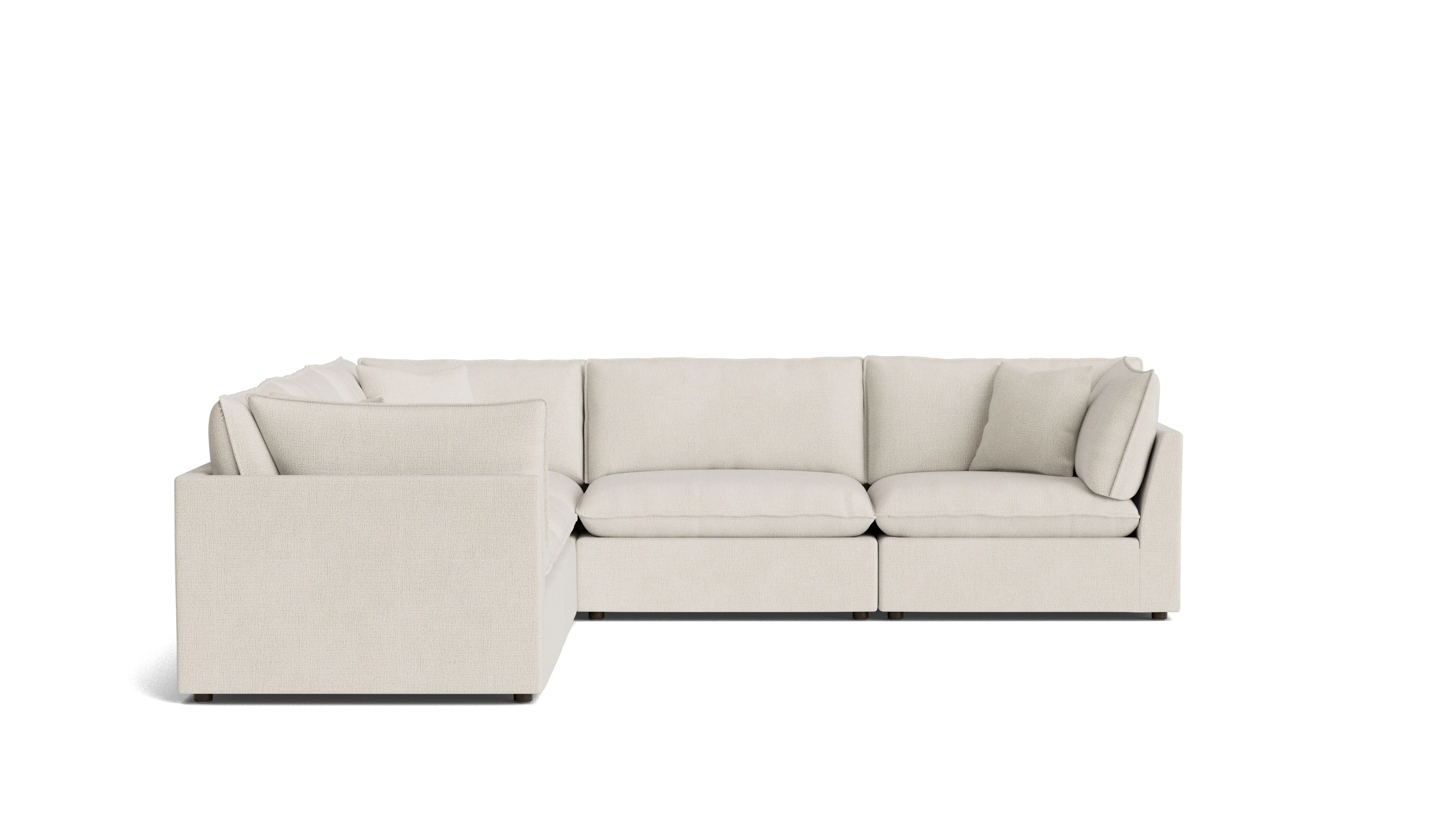 Chill Time 5-Piece Modular Sectional Closed, Birch - Image 6