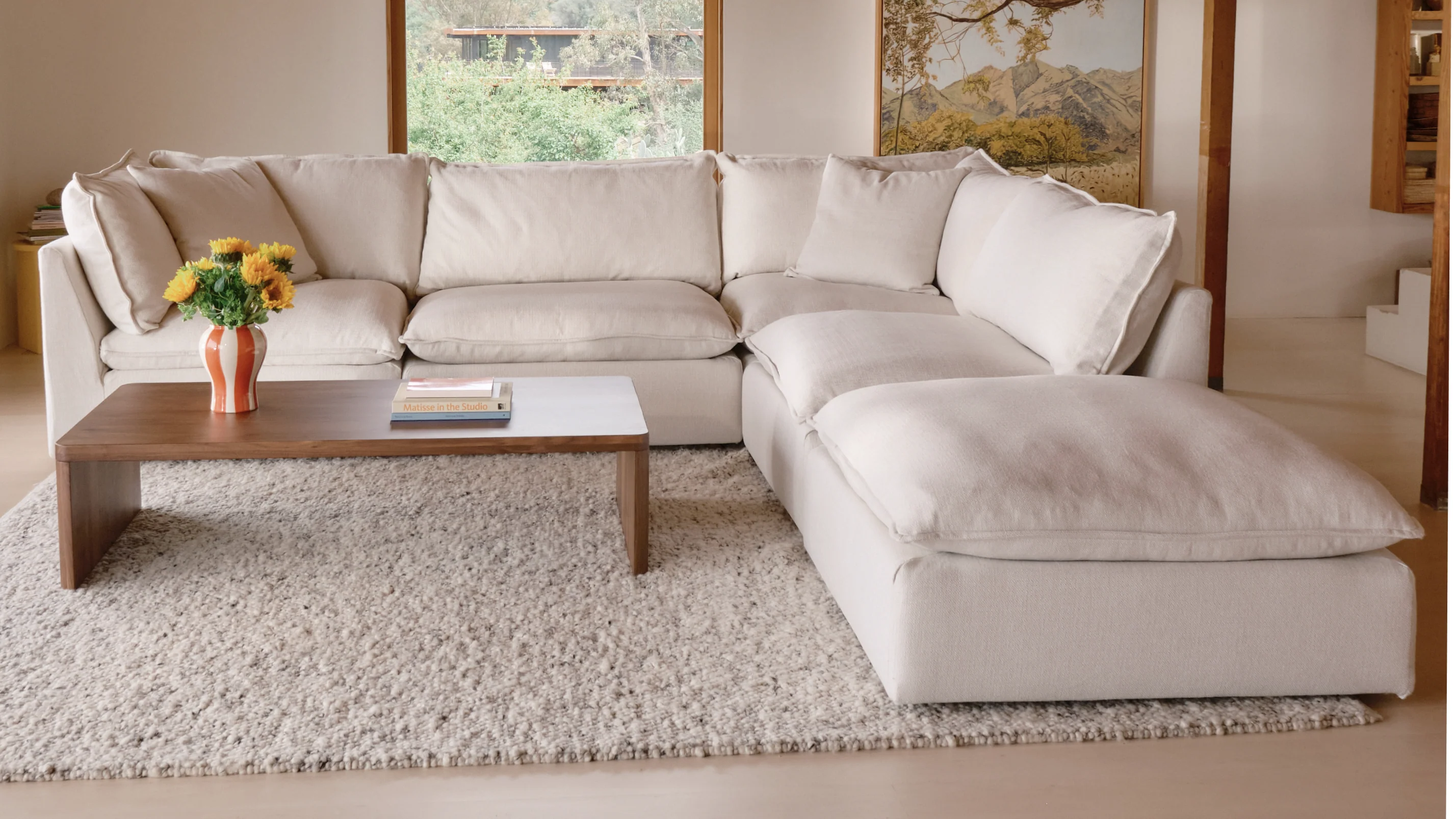 Chill Time 5-Piece Modular Sectional Closed, Birch - Image 9