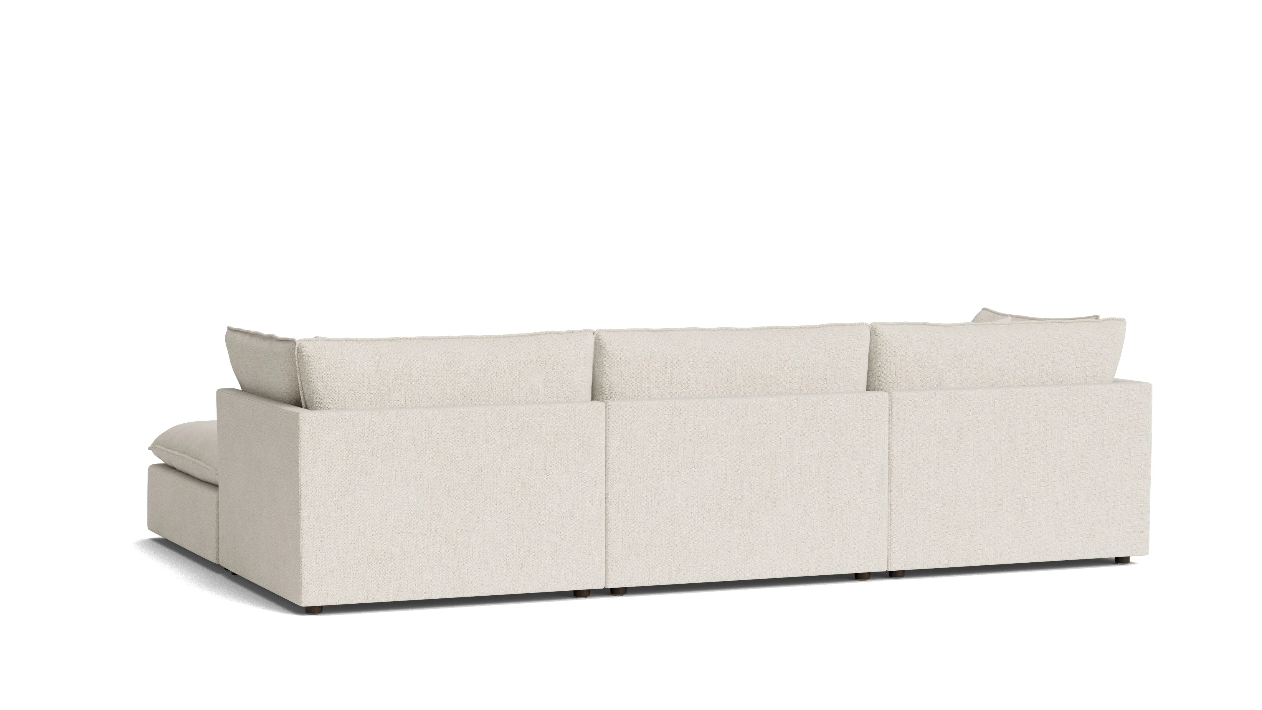Chill Time 5-Piece Modular U-Shaped Sectional, Birch - Image 6