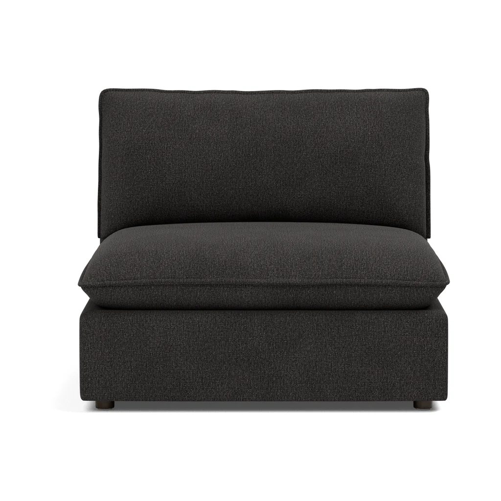 Chill Time Armless Chair, Dark Shadow