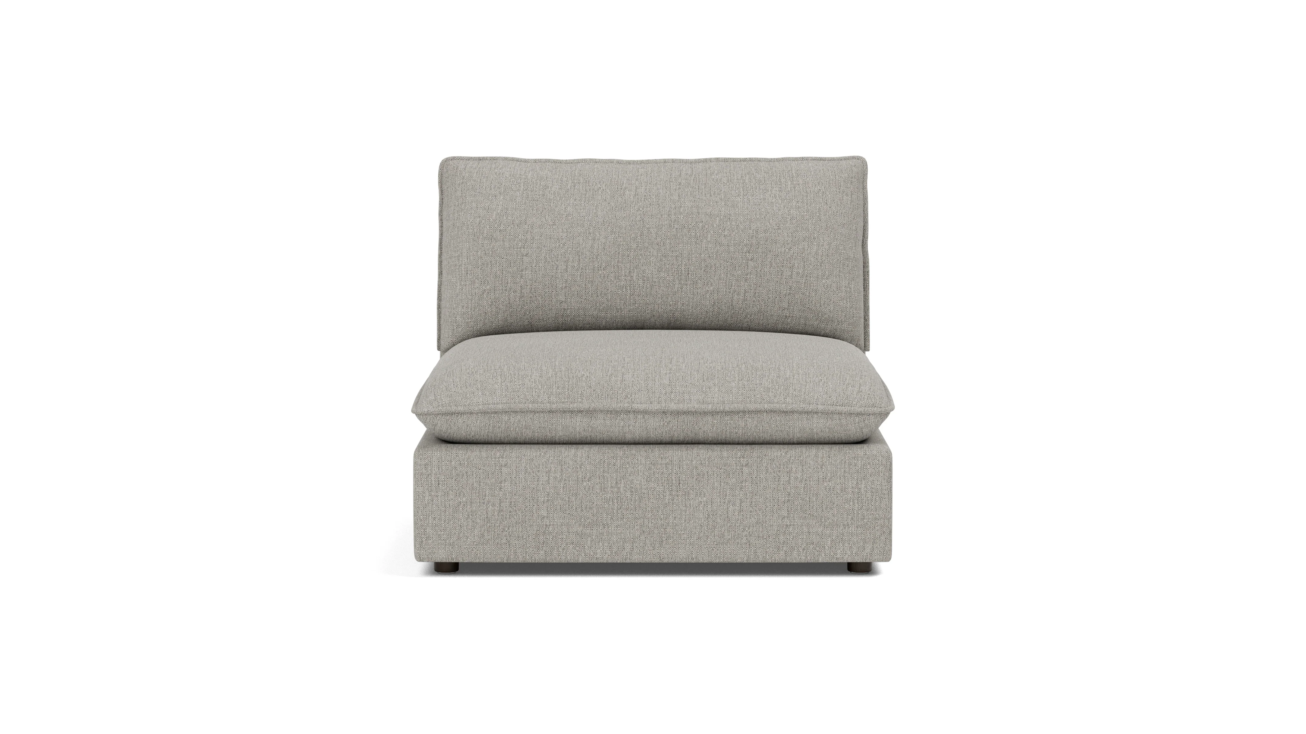Chill Time Armless Chair, Heather - Image 2