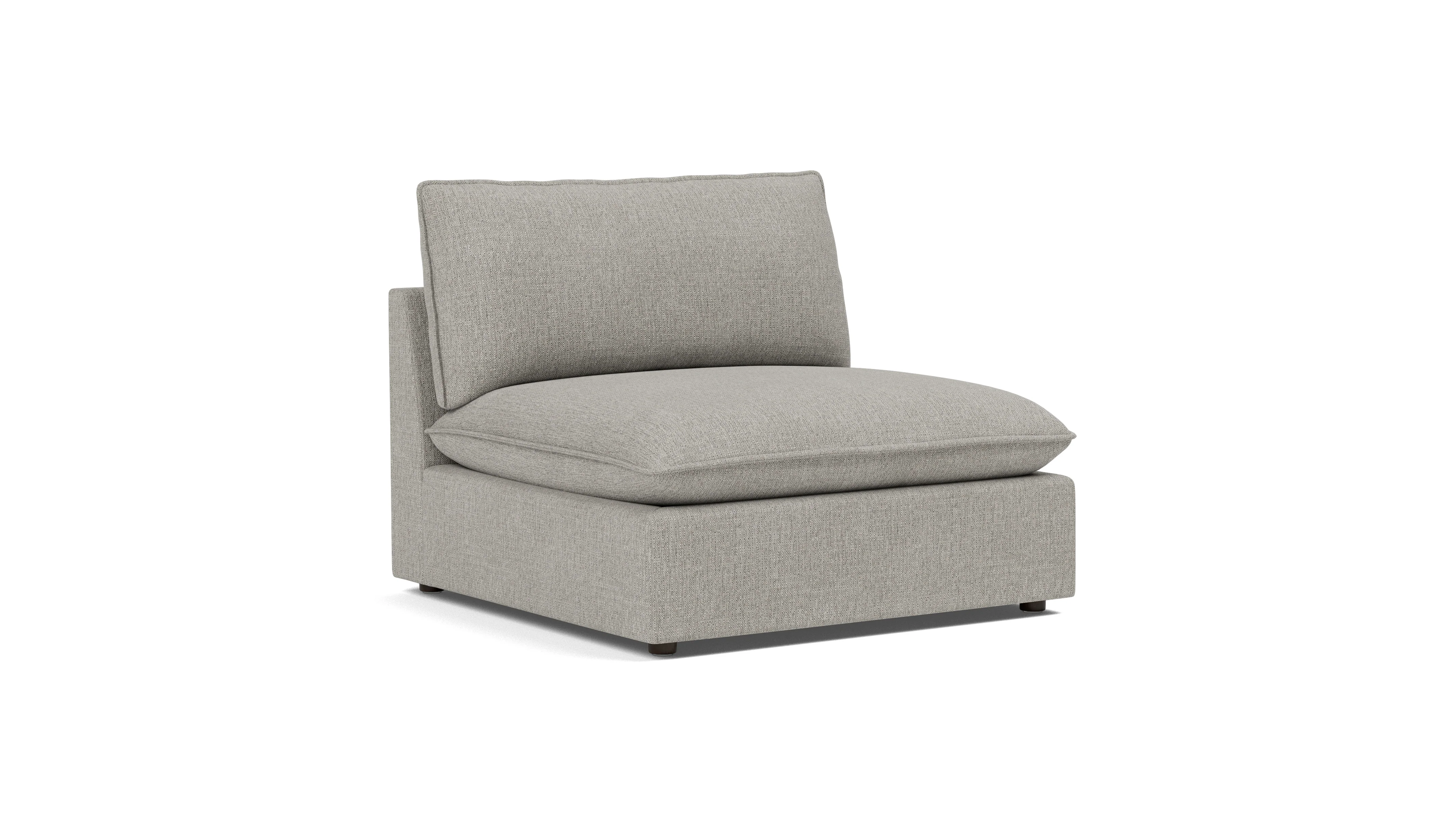 Chill Time Armless Chair, Heather - Image 3