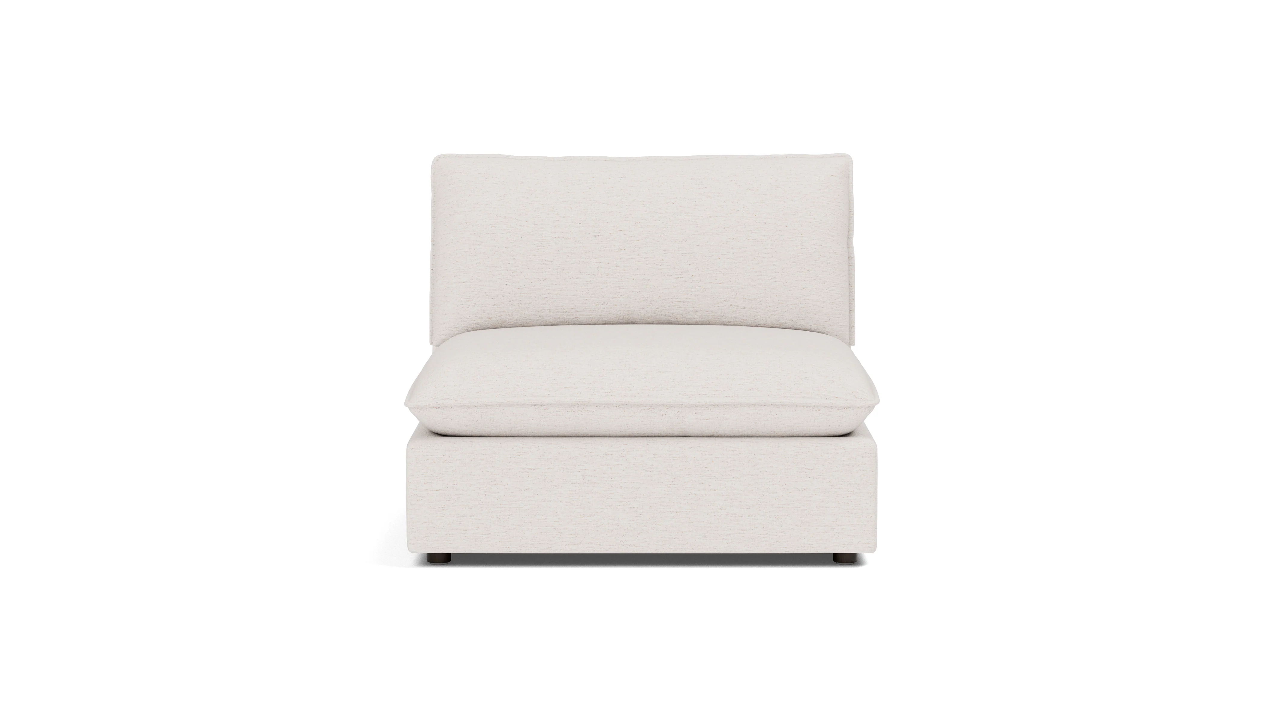Chill Time Armless Chair, Nomad Snow - Image 2