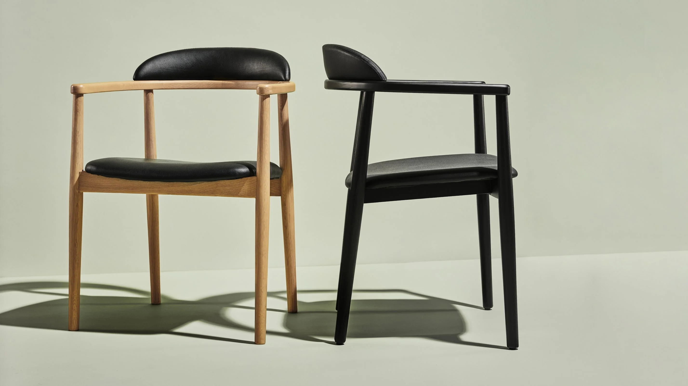 Count On Me Dining Chair, Oak, Black Seat - Image 4