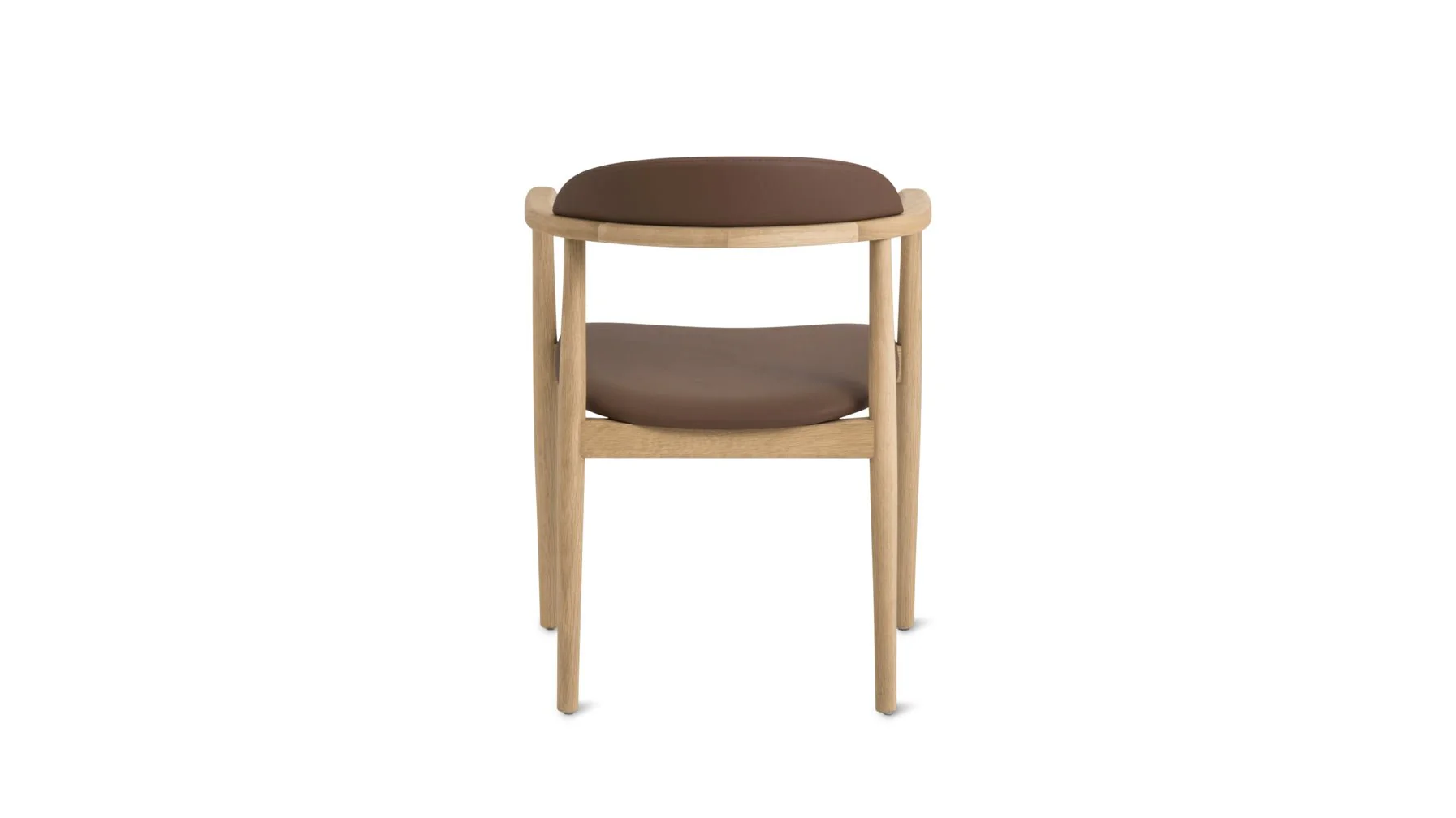 Count On Me Dining Chair, Oak, Brown Seat - Image 7