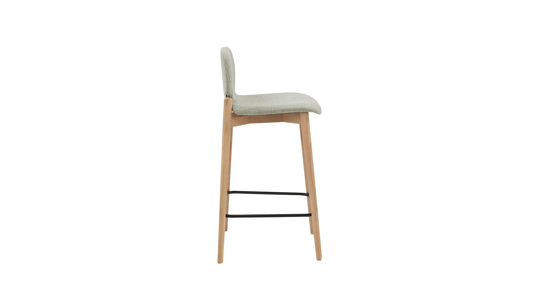 Dine In Counter Stool, Oak/Taupe - Image 4