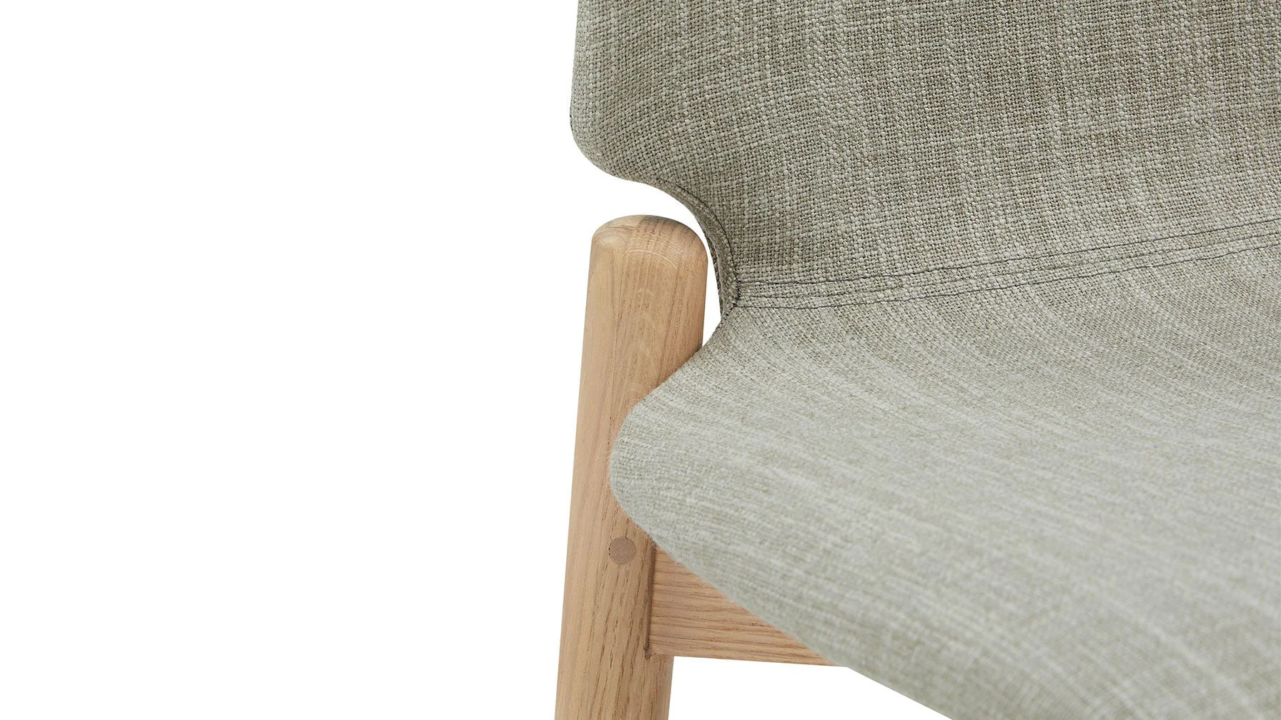 Dine In Counter Stool, Oak/Taupe - Image 9