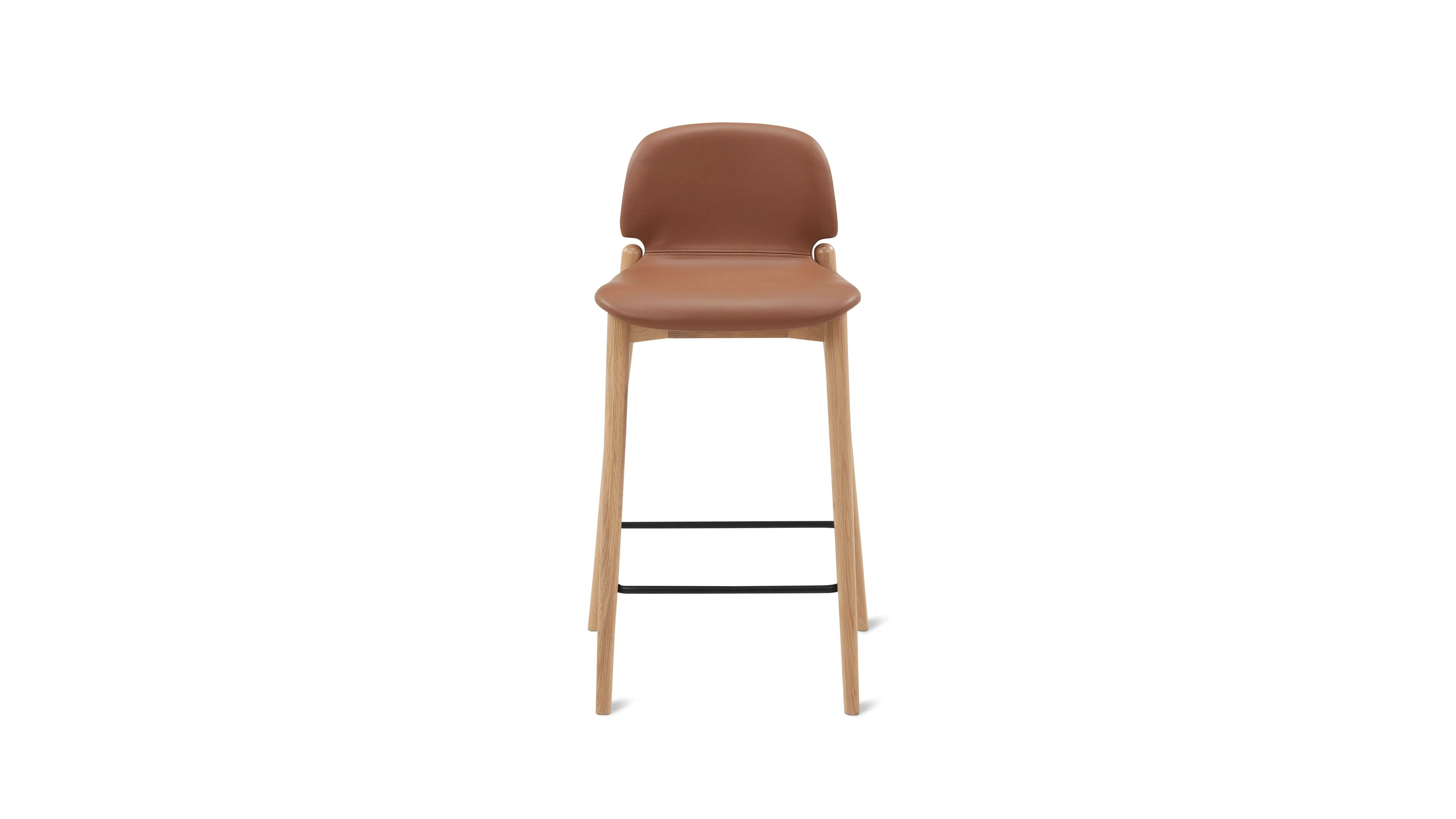 Dine In Counter Stool, Oak/Pecan - Image 3