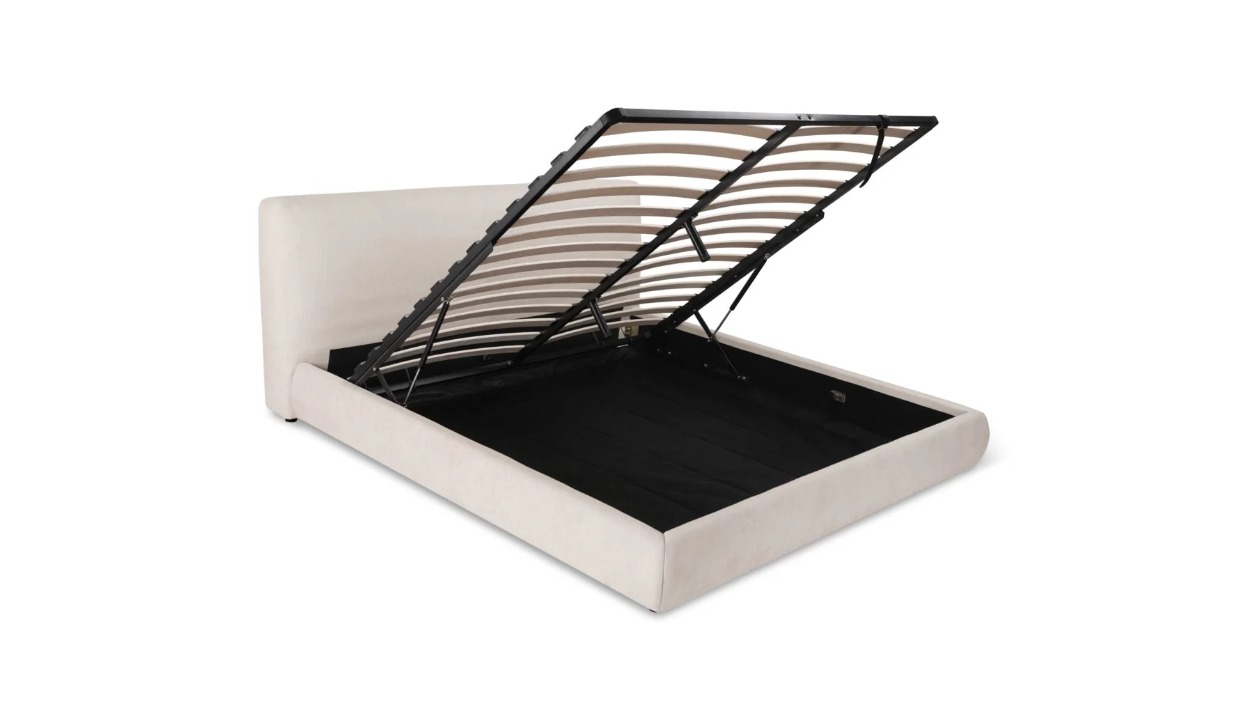 Dream Storage Bed, King, Latte - Image 6