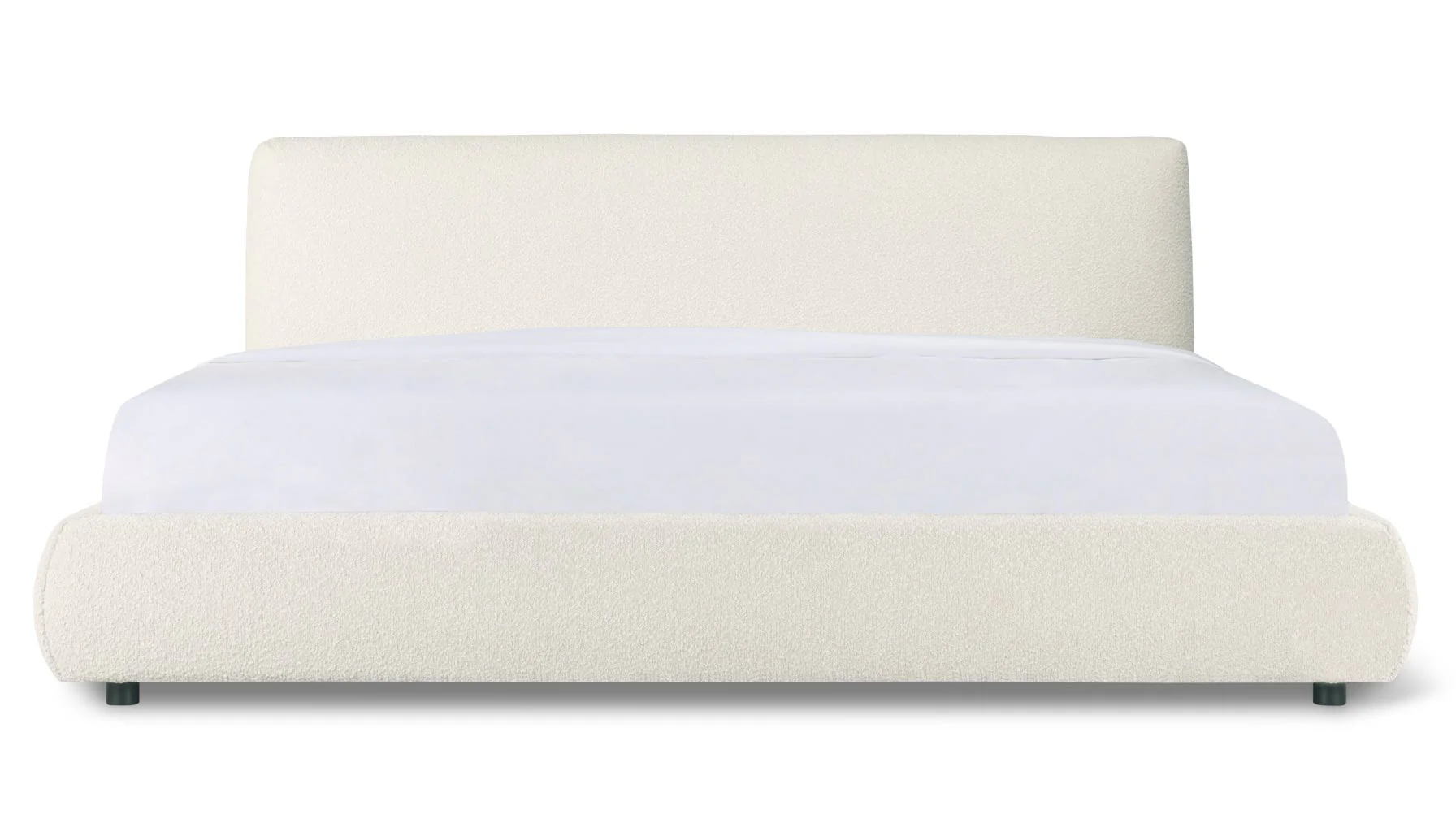Dream Storage Bed, Queen, Cream Boucle - Image 4