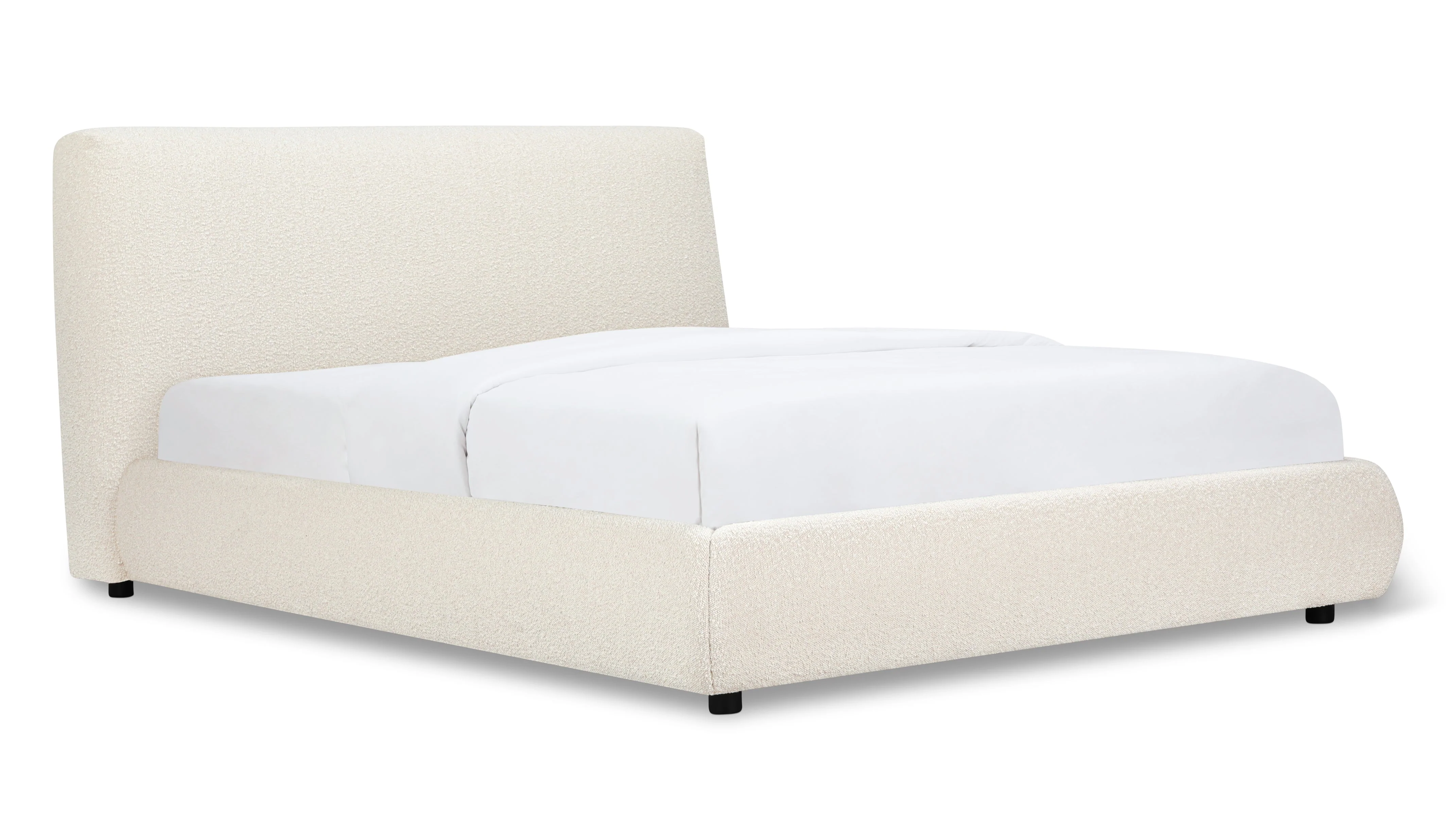 Dream Storage Bed, Full, Cream Boucle - Image 5