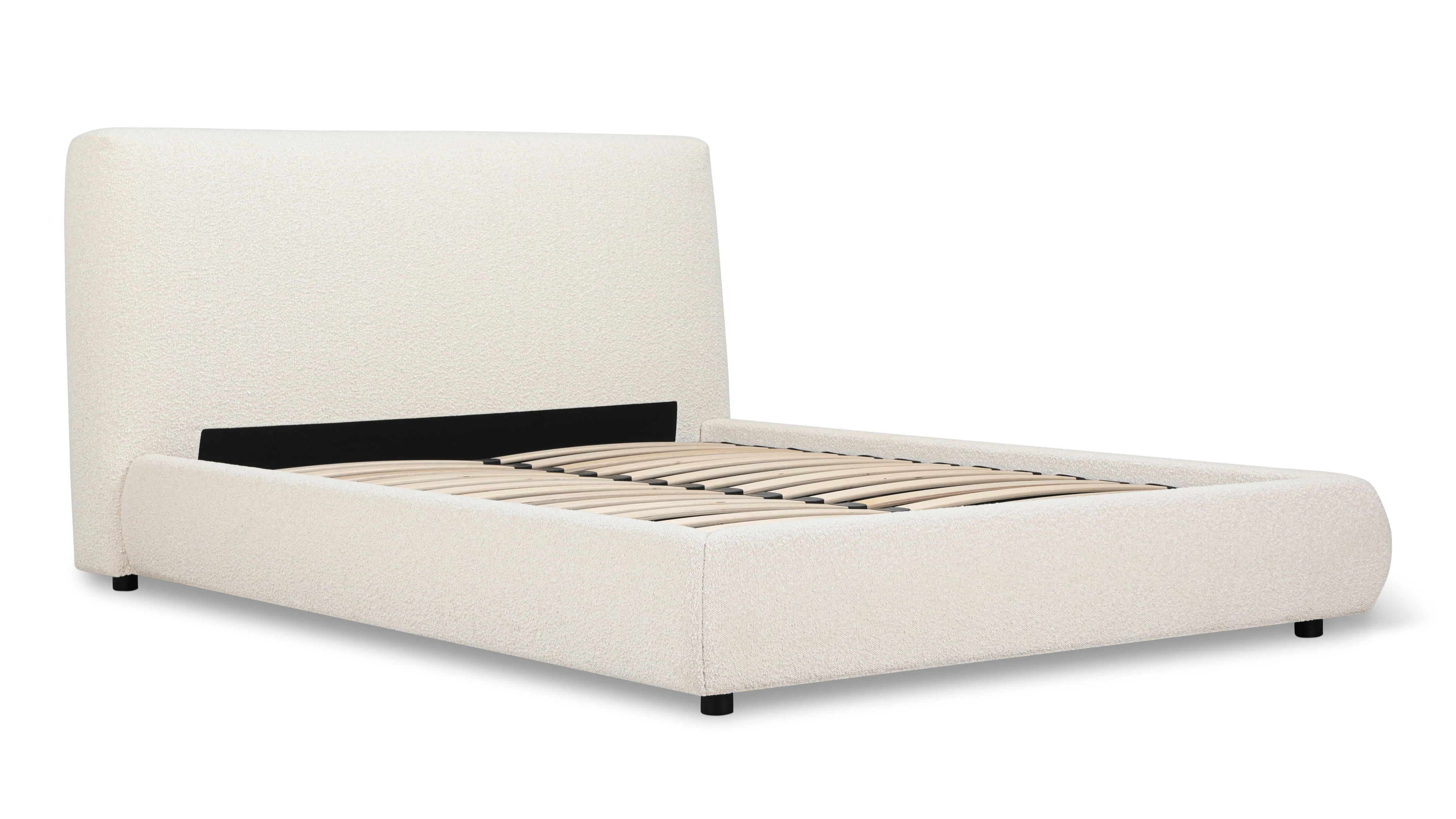 Dream Storage Bed, Full, Cream Boucle - Image 6