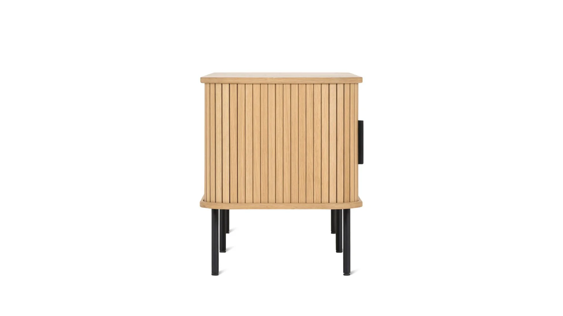 Easy Edge Media Unit, White Oak - Image 7