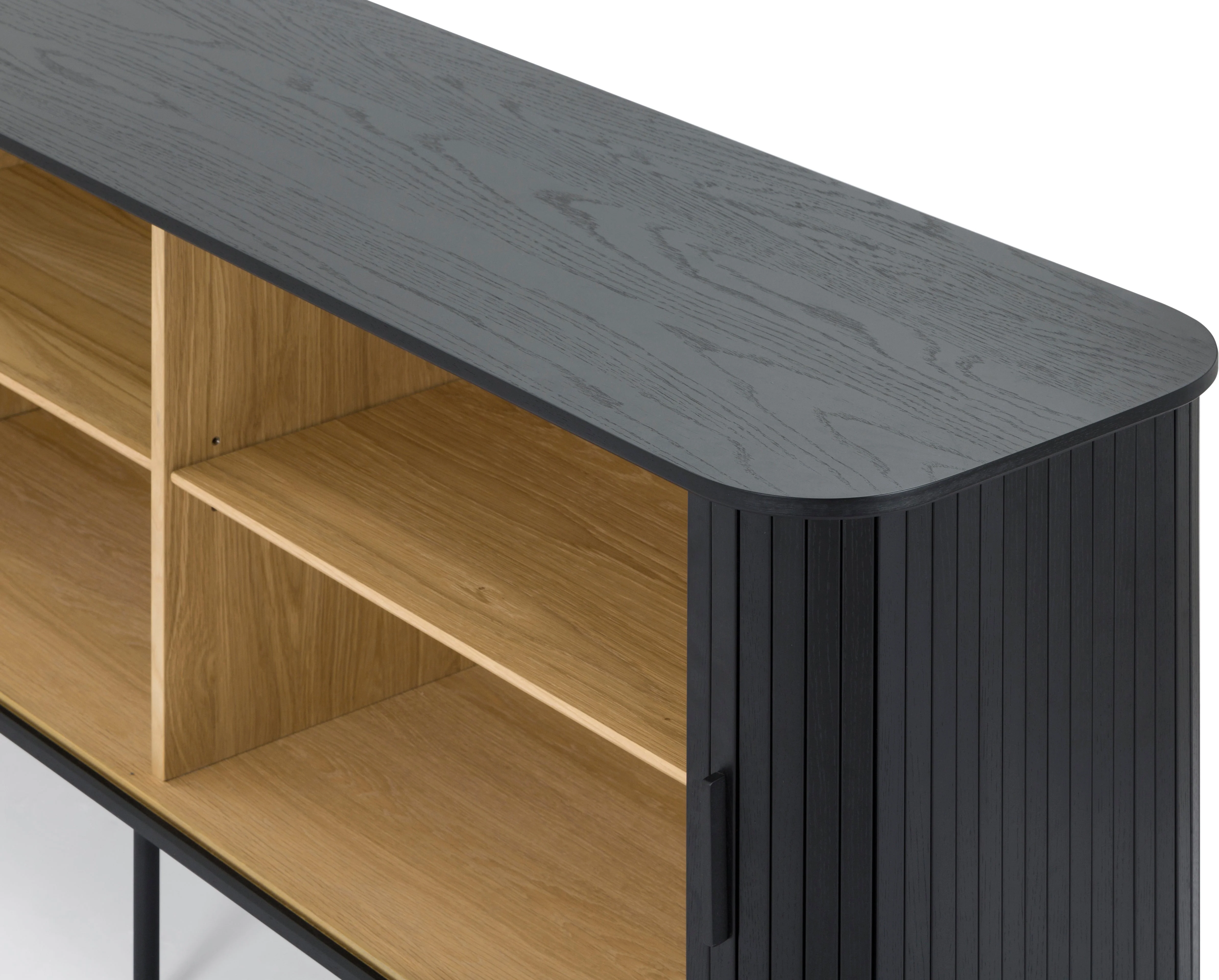 Easy Edge Sideboard, Regular, Black Oak - Image 9