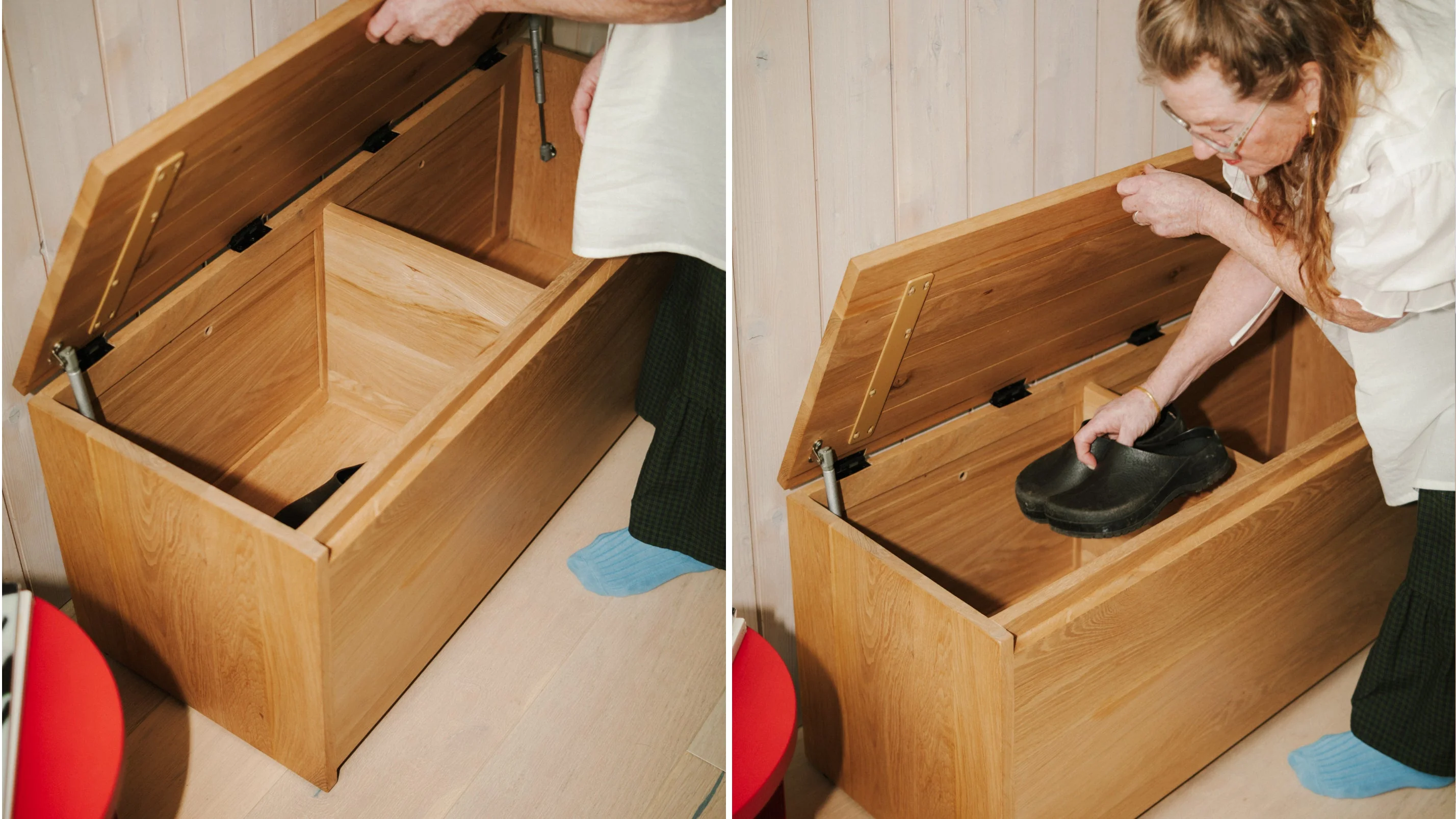 Everyday Storage Bench, Oak - Image 4