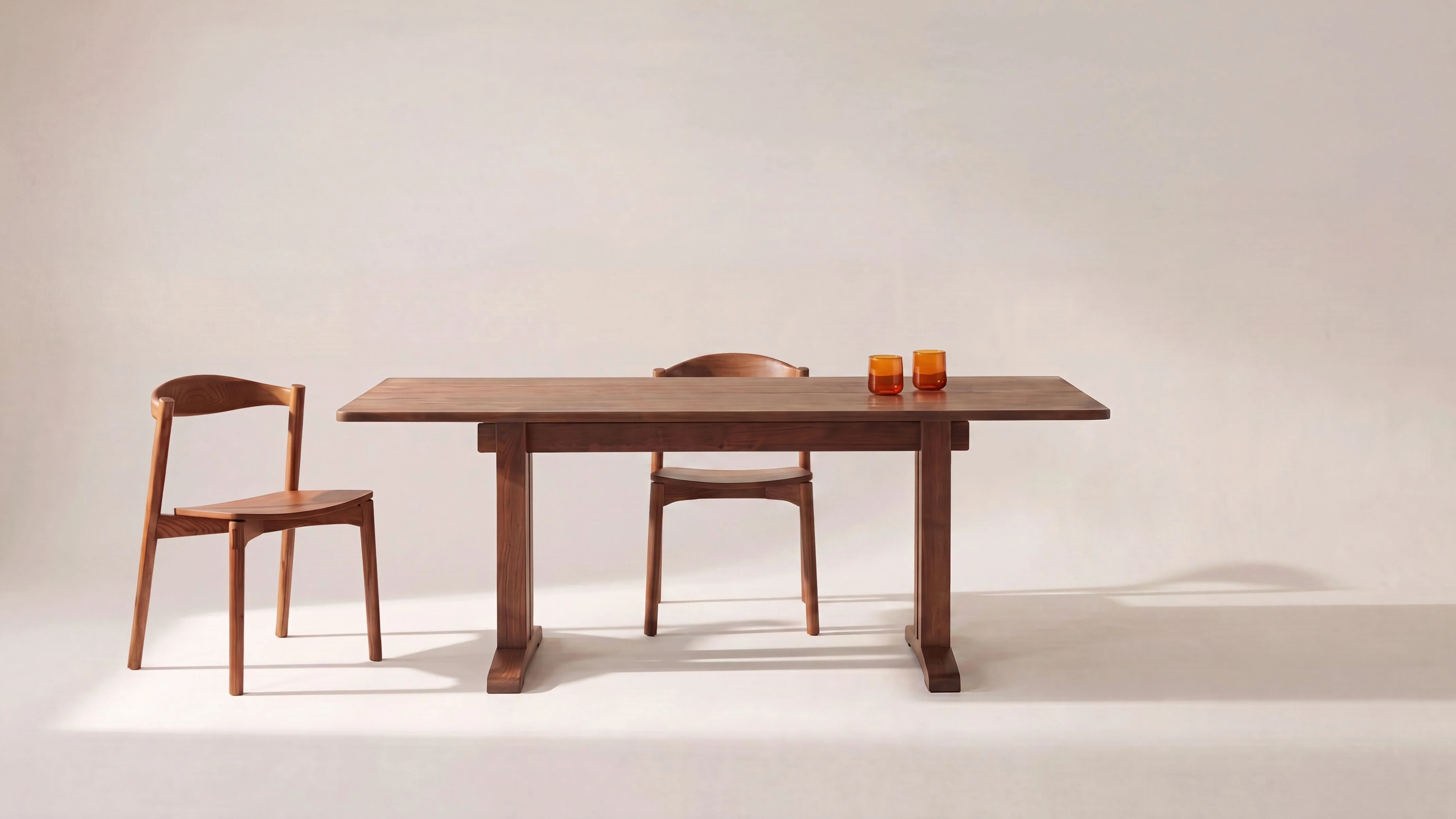 Flight Dining Table, Seats 6-8, Brushed American Walnut - Image 3