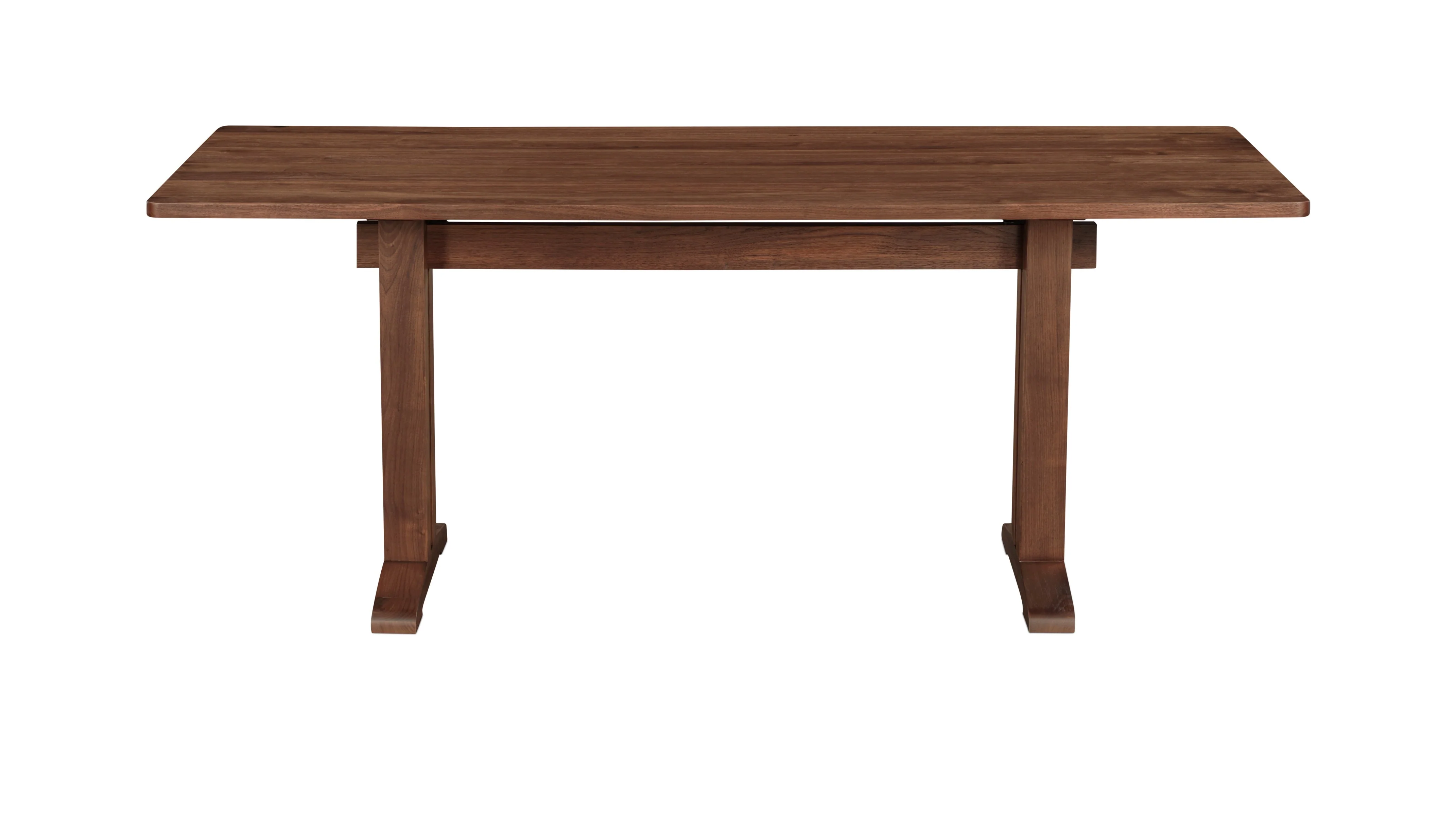 Flight Dining Table, Seats 6-8, Brushed American Walnut - Image 4