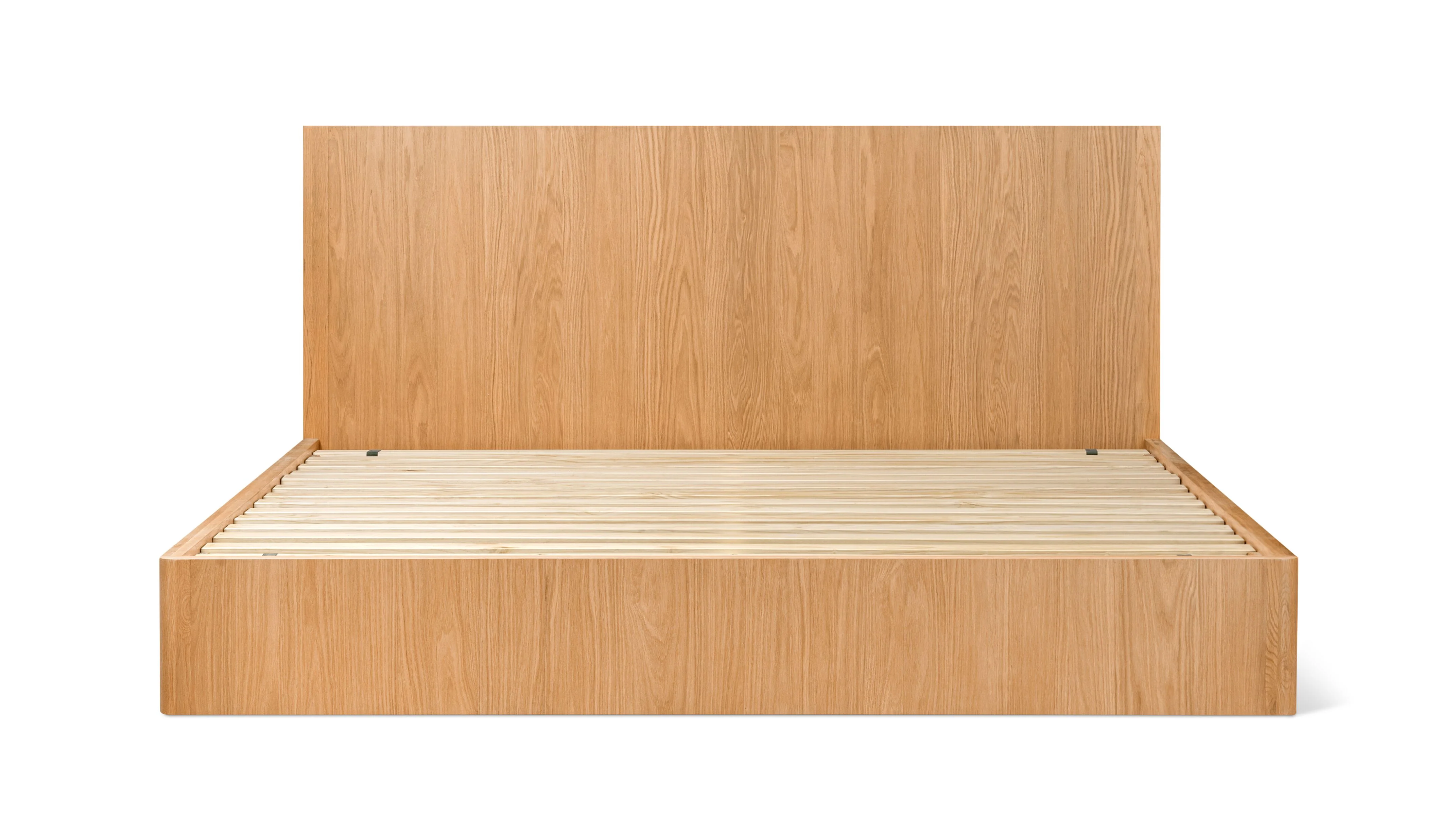 Form Storage Bed, Queen, White Oak - Image 11