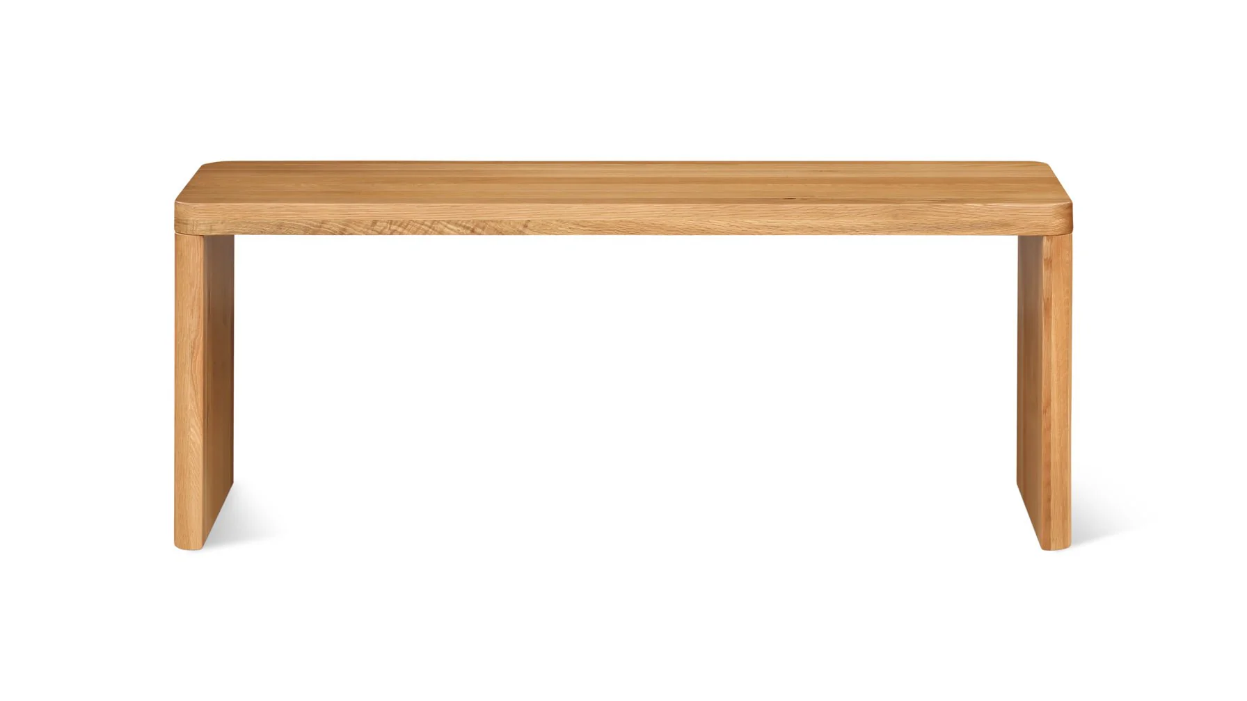 Form Bench, Seats 2, Oak - Image 5