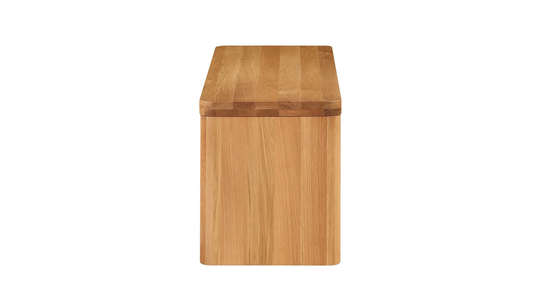 Form Bench, Seats 2, Oak - Image 6
