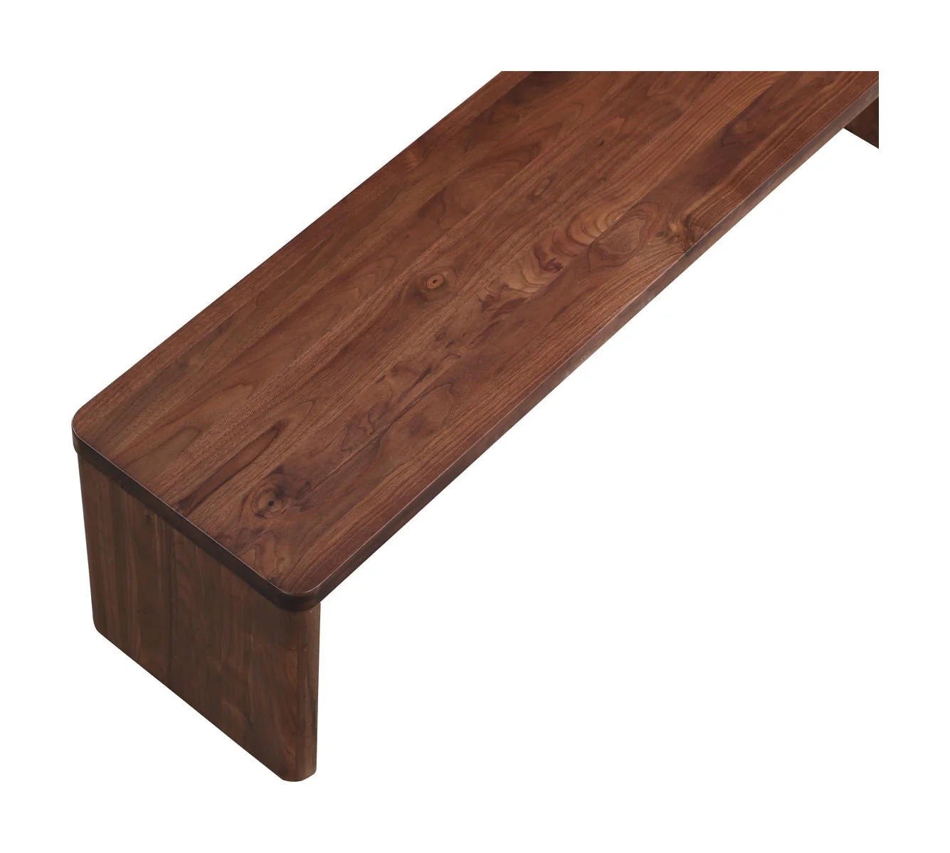 Form Bench, Seats 3, American Walnut - Image 7