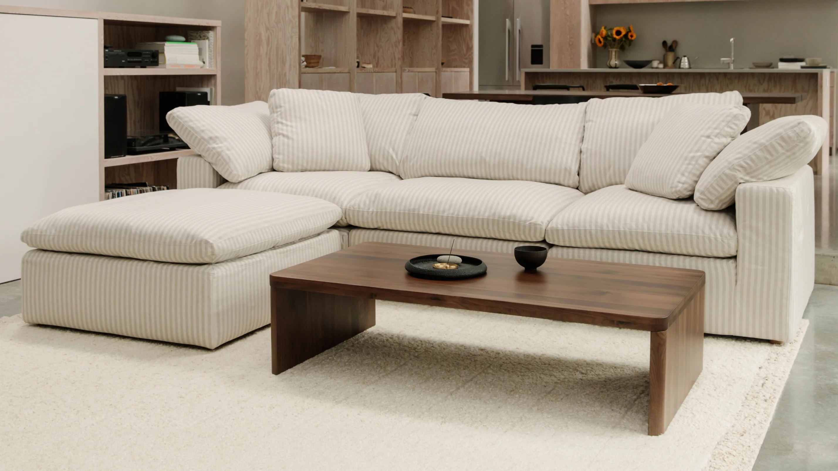 Form Coffee Table, American Walnut - Image 10