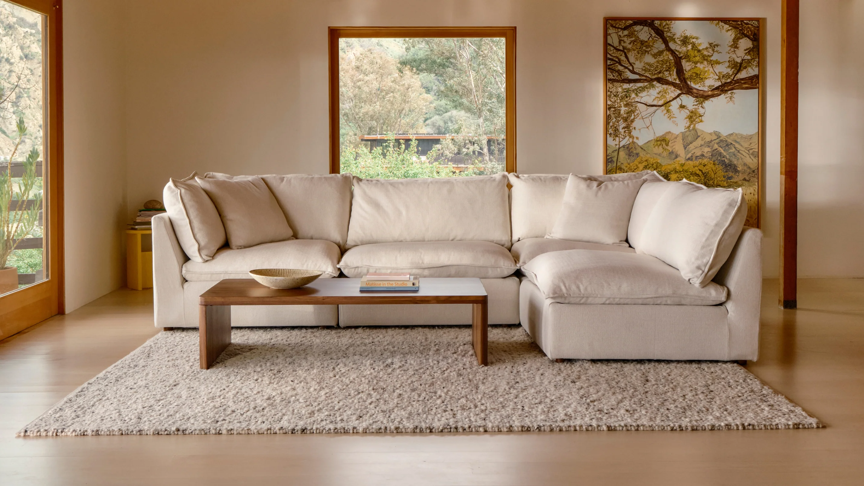 Form Coffee Table, American Walnut - Image 4