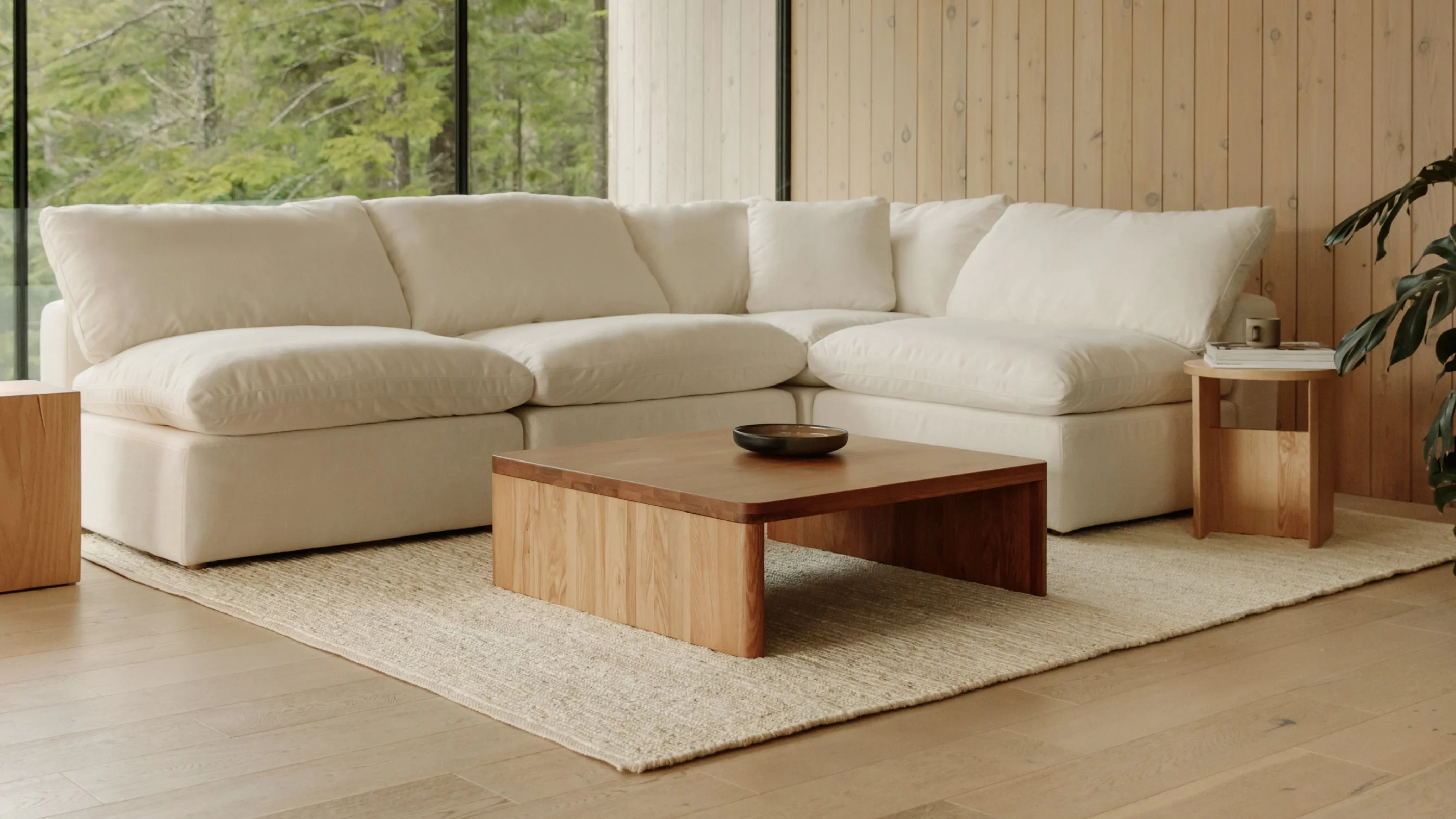 Form Coffee Table, Square, Oak - Image 7