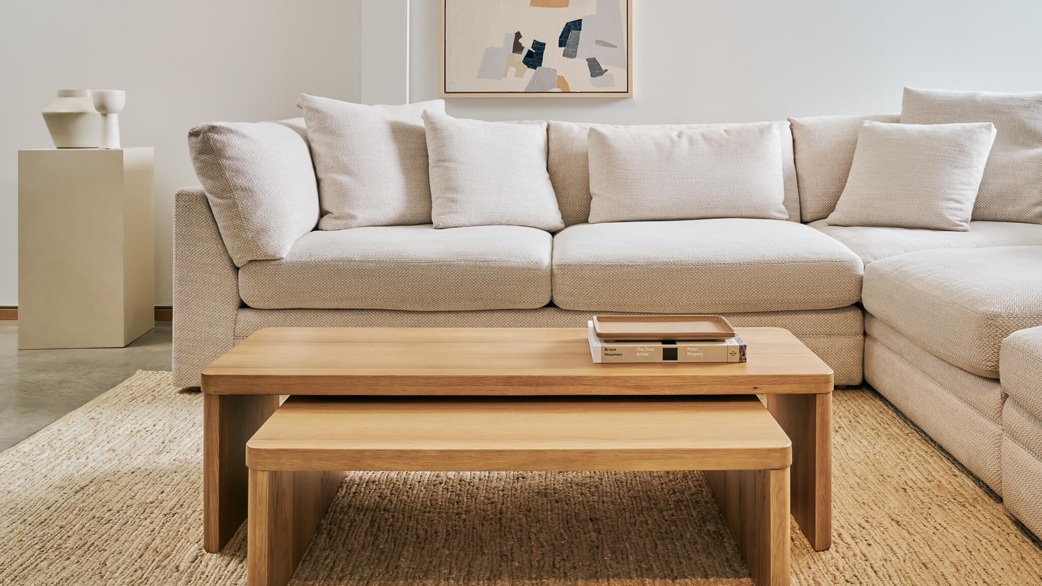 Form Coffee Table, Small, Oak - Image 3