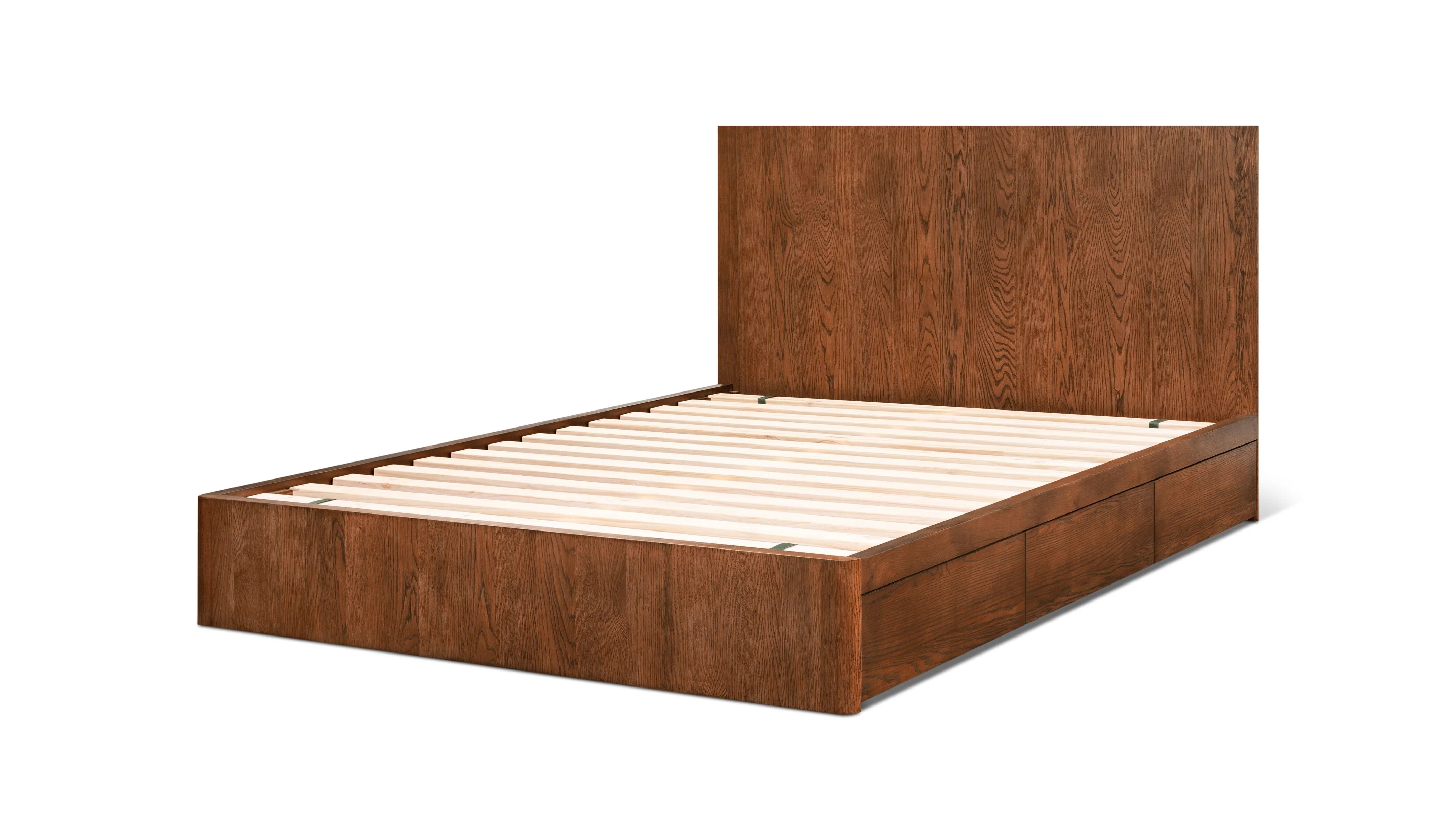 Form Storage Bed, Queen, Stained Walnut - Image 4