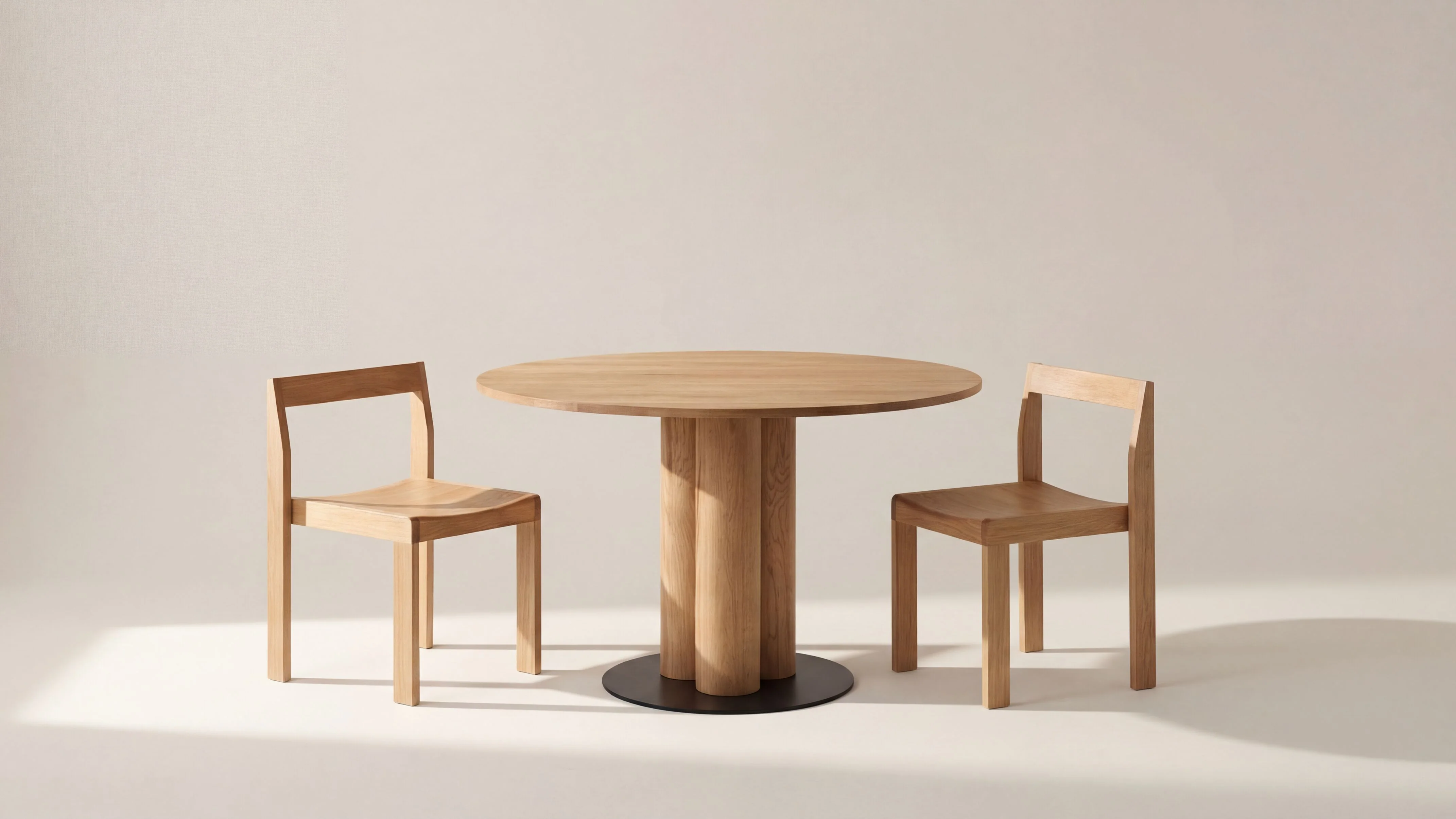 Formation Dining Table, Seats 4-5 People, Oak - Image 4
