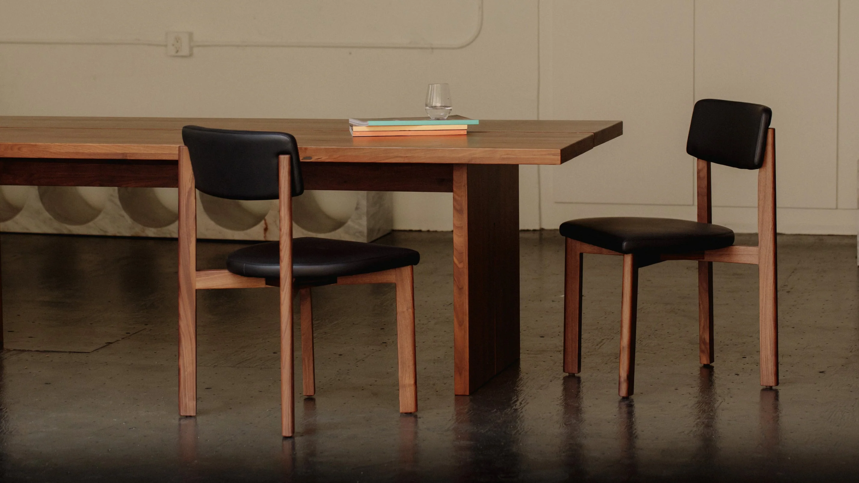 Frame Dining Chair, Walnut, Caviar - Image 3