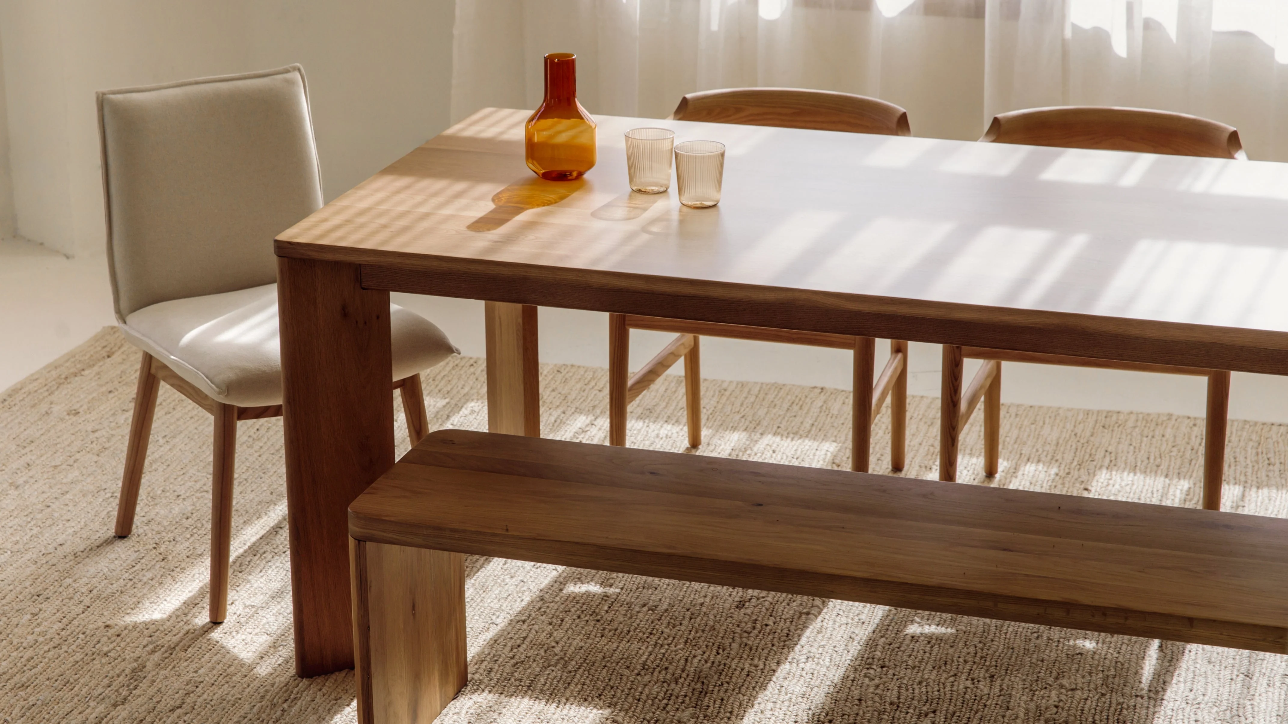 Frame Dining Table, Seats 4-6 People, Oak - Image 3