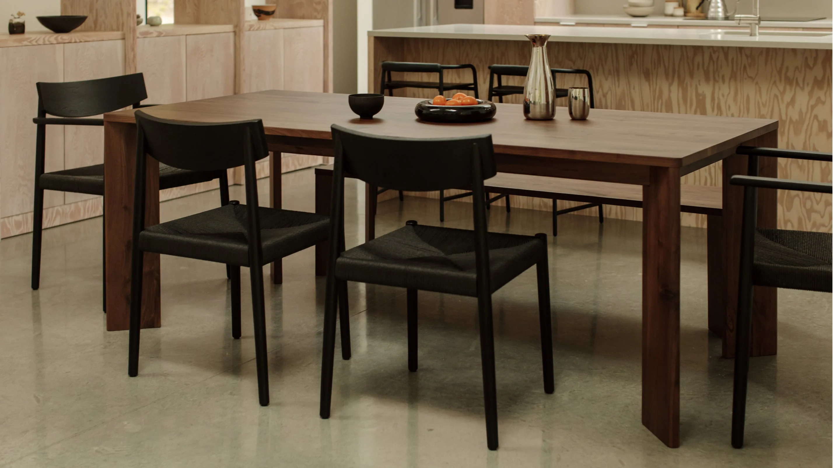 Frame Dining Table, Seats 6-8 People, American Walnut - Image 3