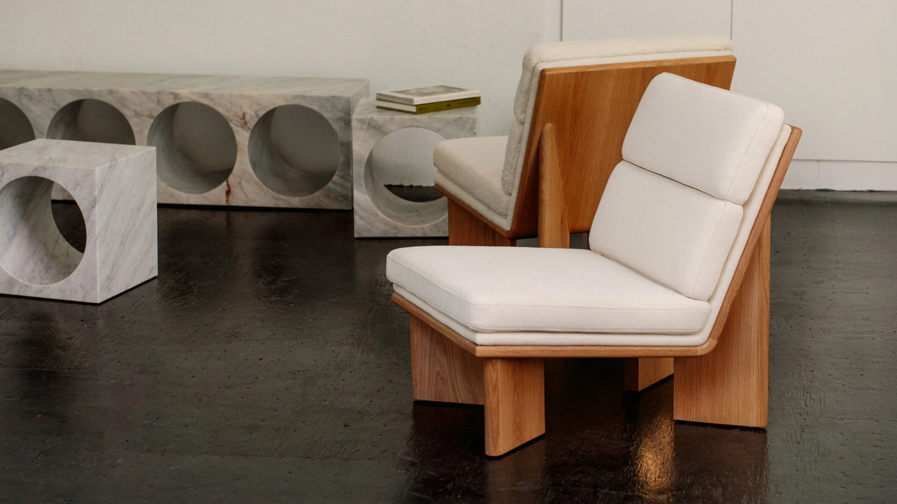 Frame Lounge Chair, Oak, Herringbone - Image 9