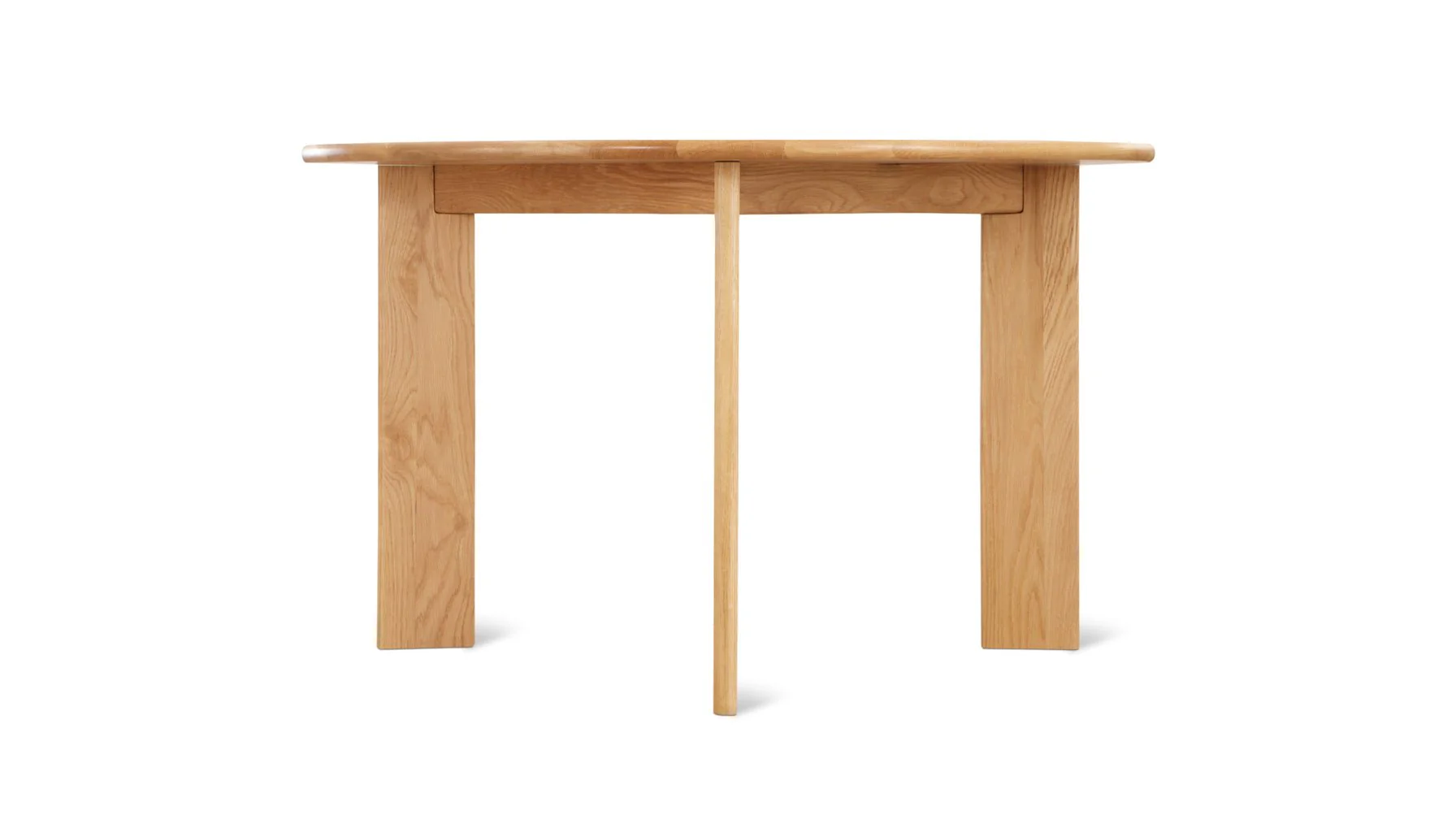 Frame Round Dining Table, Seats 4-5, Oak - Image 8