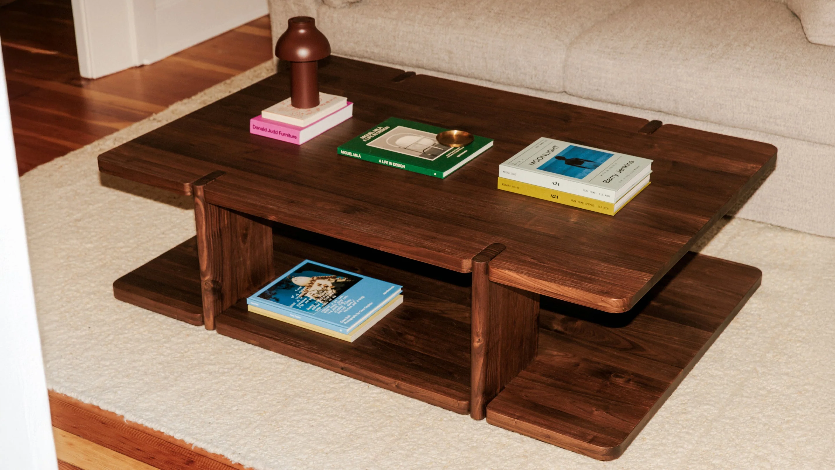 Get Closer Coffee Table, Regular, American Walnut - Image 3