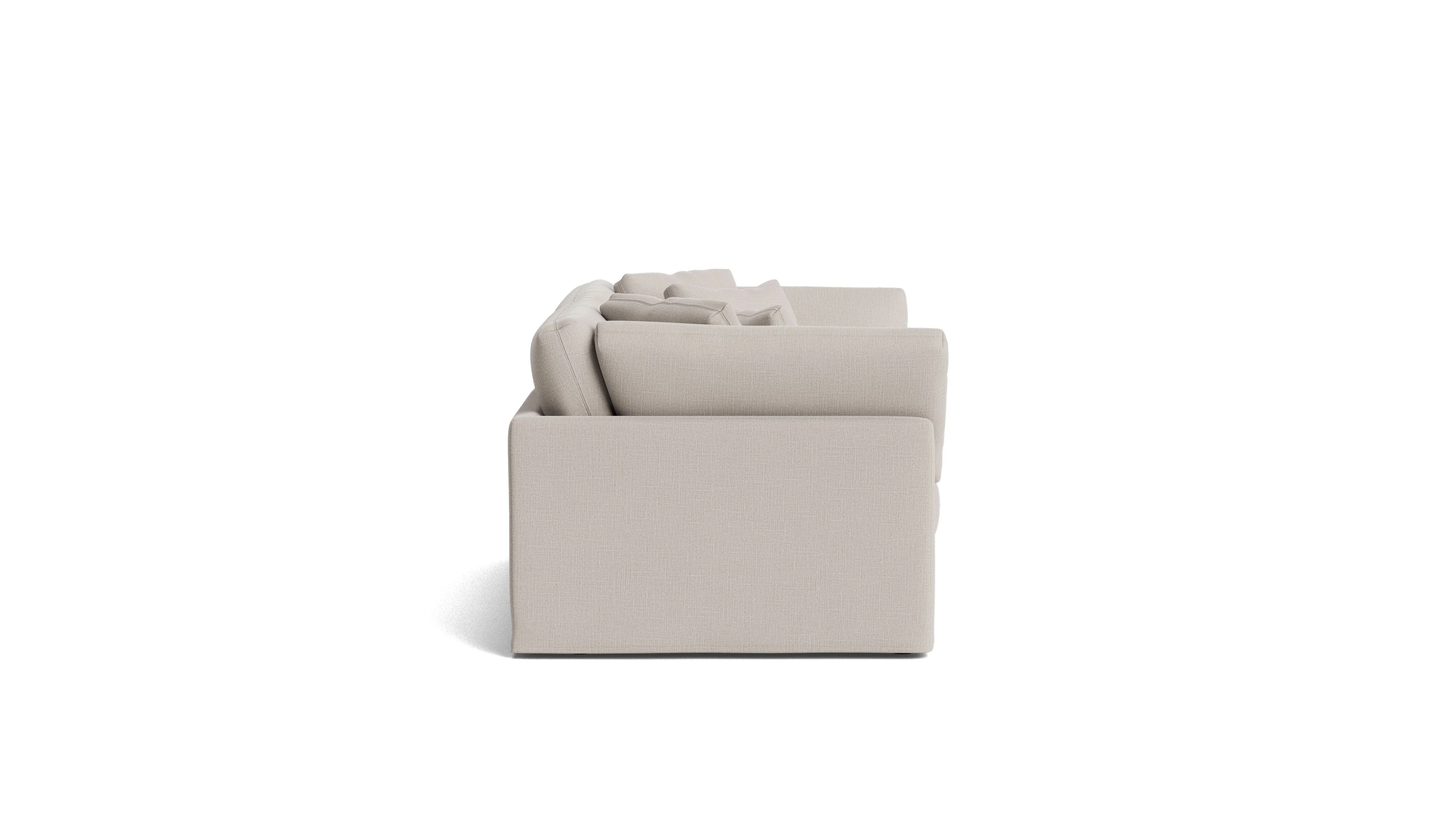 Get Together™ 2 Piece Modular Sofa, Large, Clay - Image 5